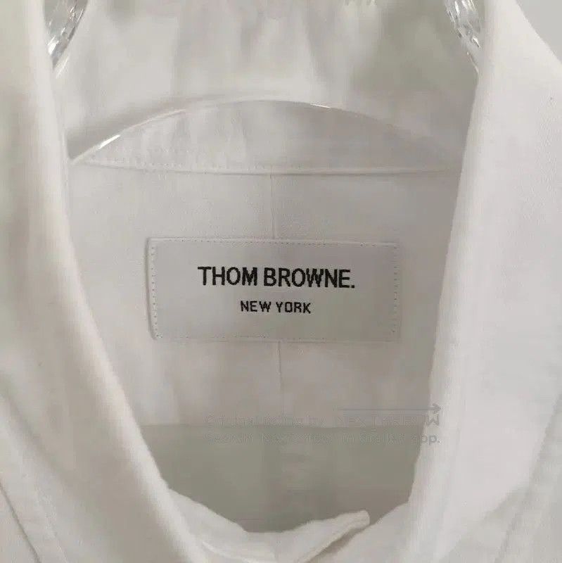 Thom Browne Thom Browne White Cotton Women's Shirt . Size L / US 10 / IT 46 - 5 Thumbnail