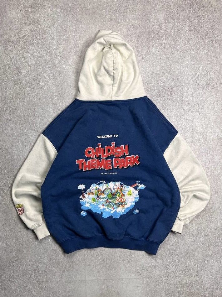 Vintage Vintage Childish Theme Park TGFBRO Boxy Hoodie M Size US M / EU 48-50 / 2 - 6 Thumbnail