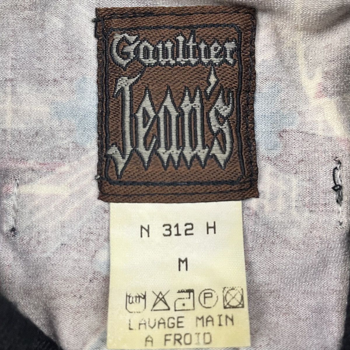 Jean Paul Gaultier 1999 Jean Paul Gaultier Tesla Circuit Elastic Top Vintage Size US M / EU 48-50 / 2 - 8 Thumbnail