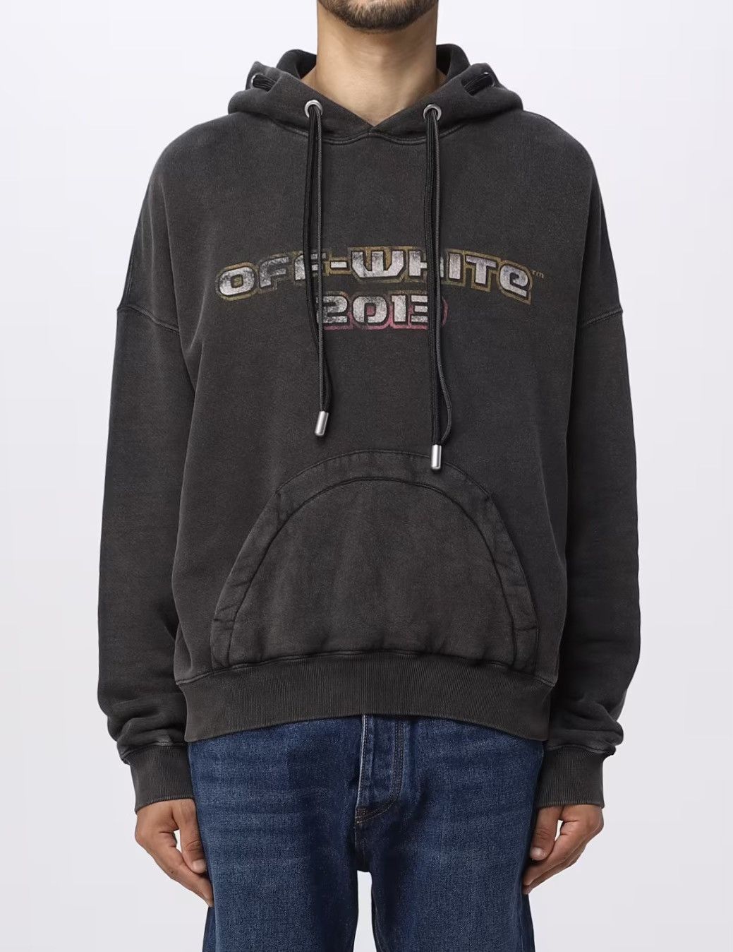 Off-White OFF-WHITE⚡️Mens Size Small "Digit Bacchus" Oversized hoodie Size US S / EU 44-46 / 1 - 12 Thumbnail