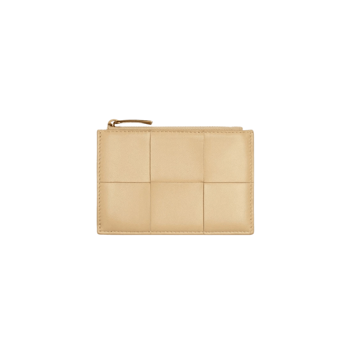 Bottega Veneta o1n1vont0325 Size: OS / Cassette Zippered Card Case in Beige Size ONE SIZE - 1 Preview