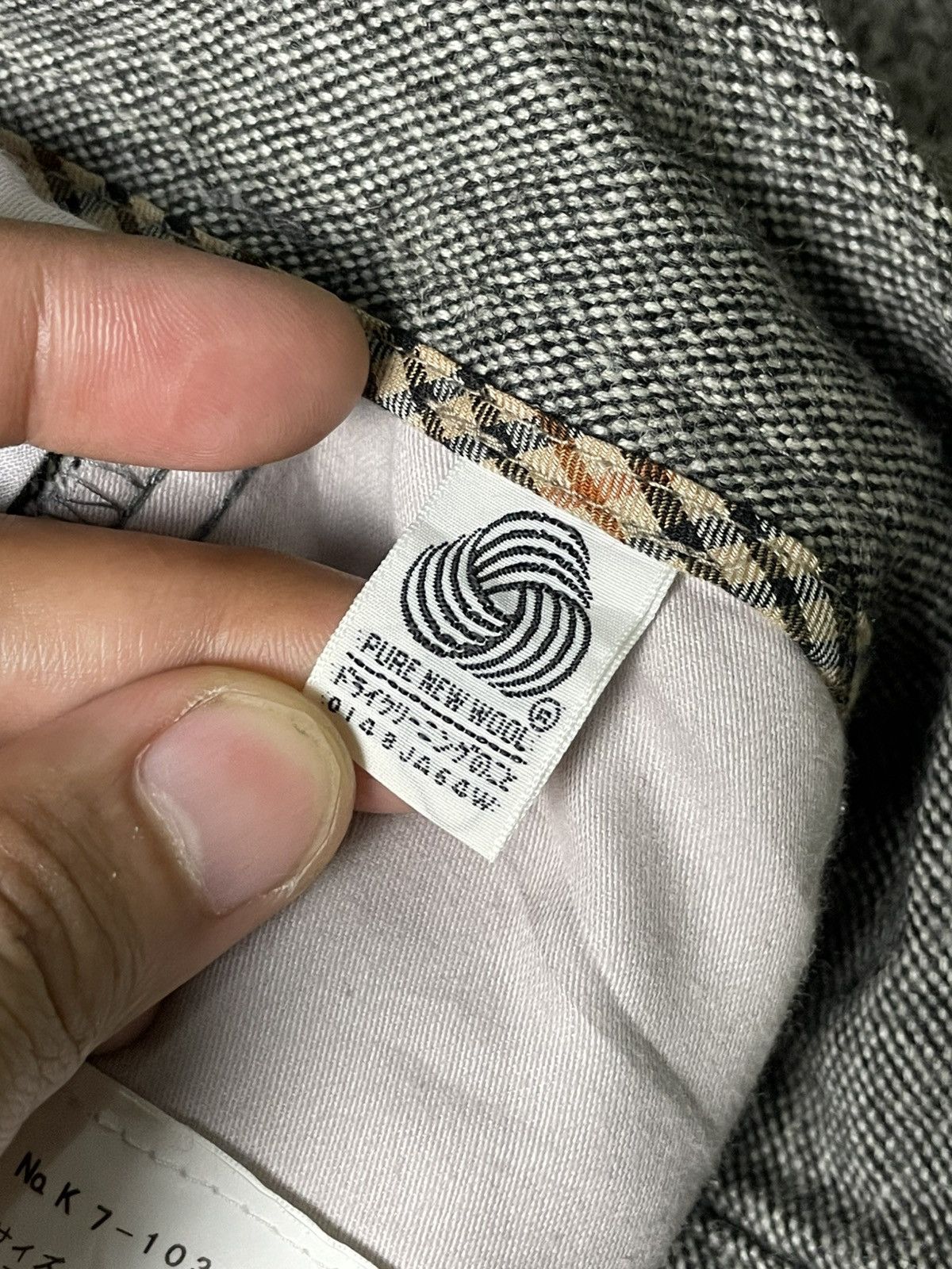 DAKS × Vintage Daks London Brand Formal Wool Trousers (57) Size US 32 / EU 48 - 8 Thumbnail