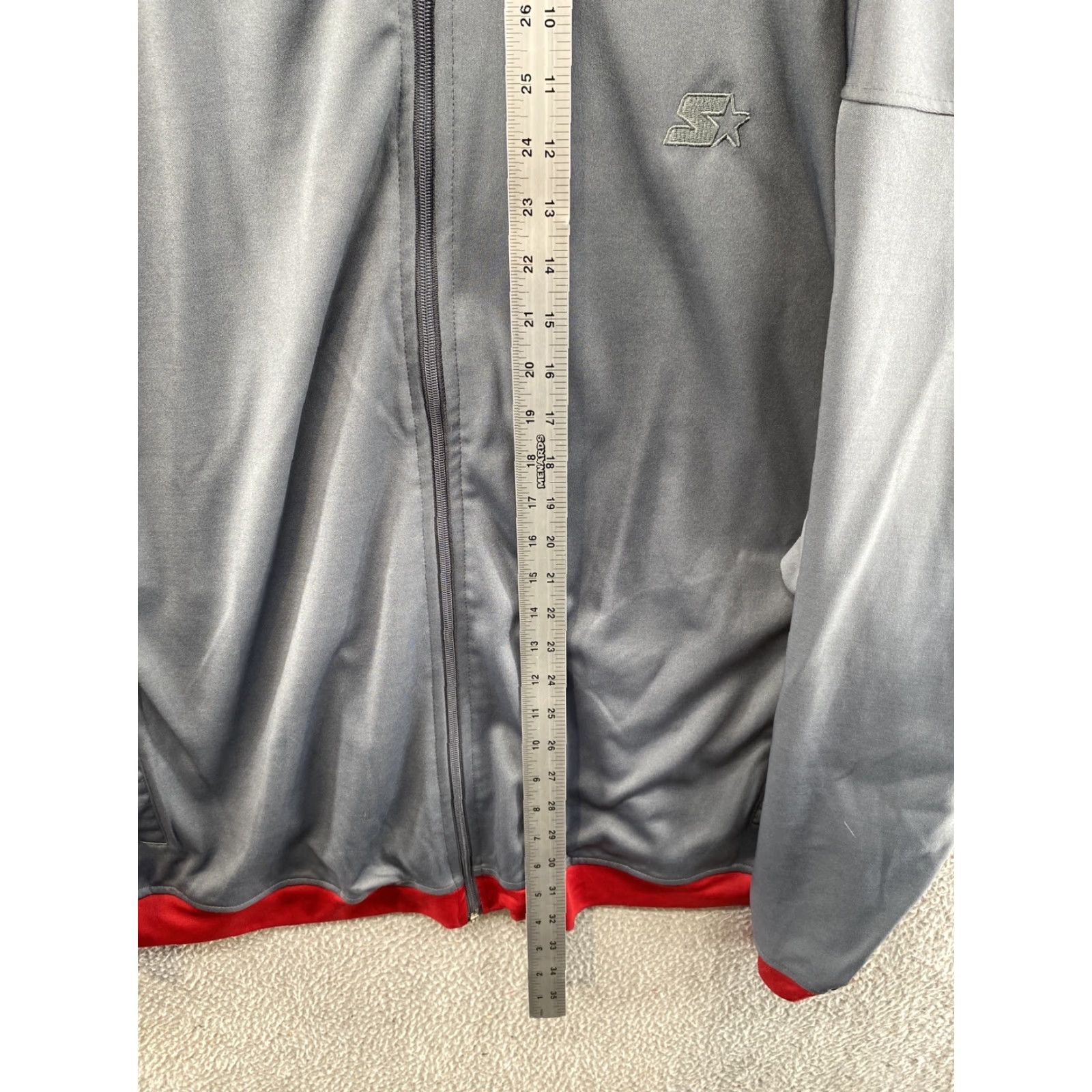 Starter VINTAGE Starter Full Zip Track Jacket Embroidered Logo Men’s 2XL Jacket Size US XXL / EU 58 / 5 - 7 Thumbnail