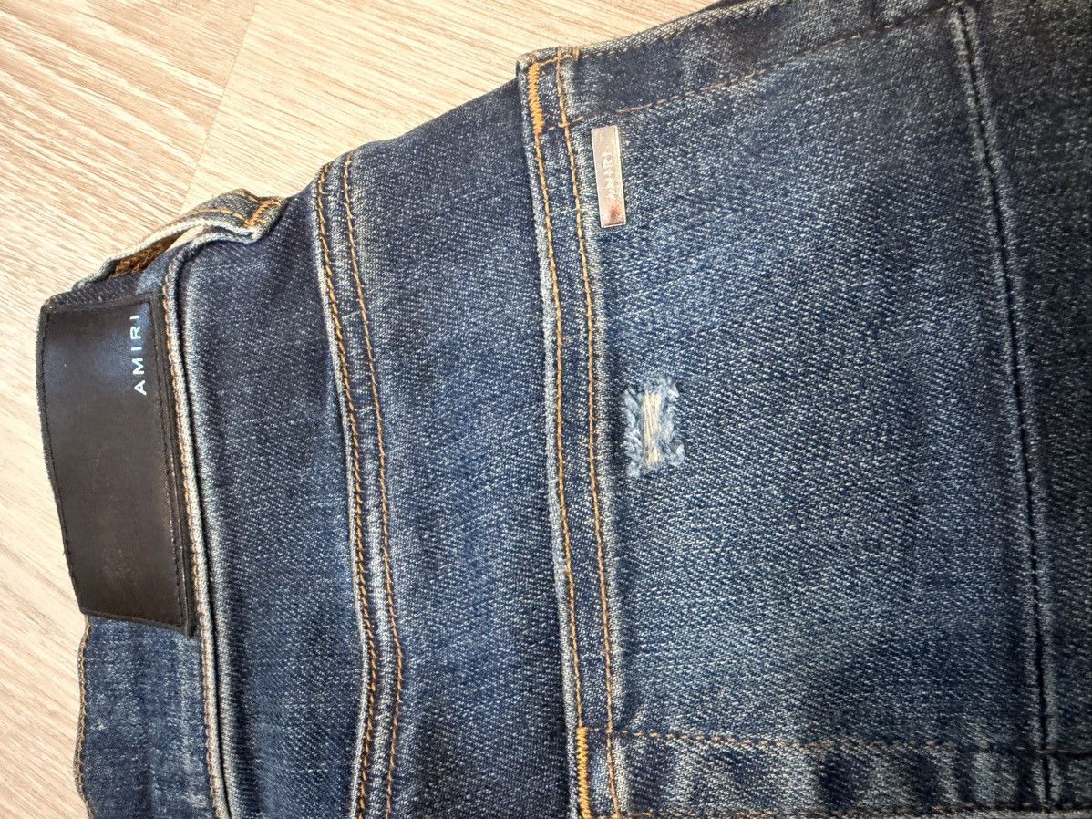 Amiri Amiri Stack Jeans Deep Classic Indigo Size US 28 / EU 44 - 7 Thumbnail
