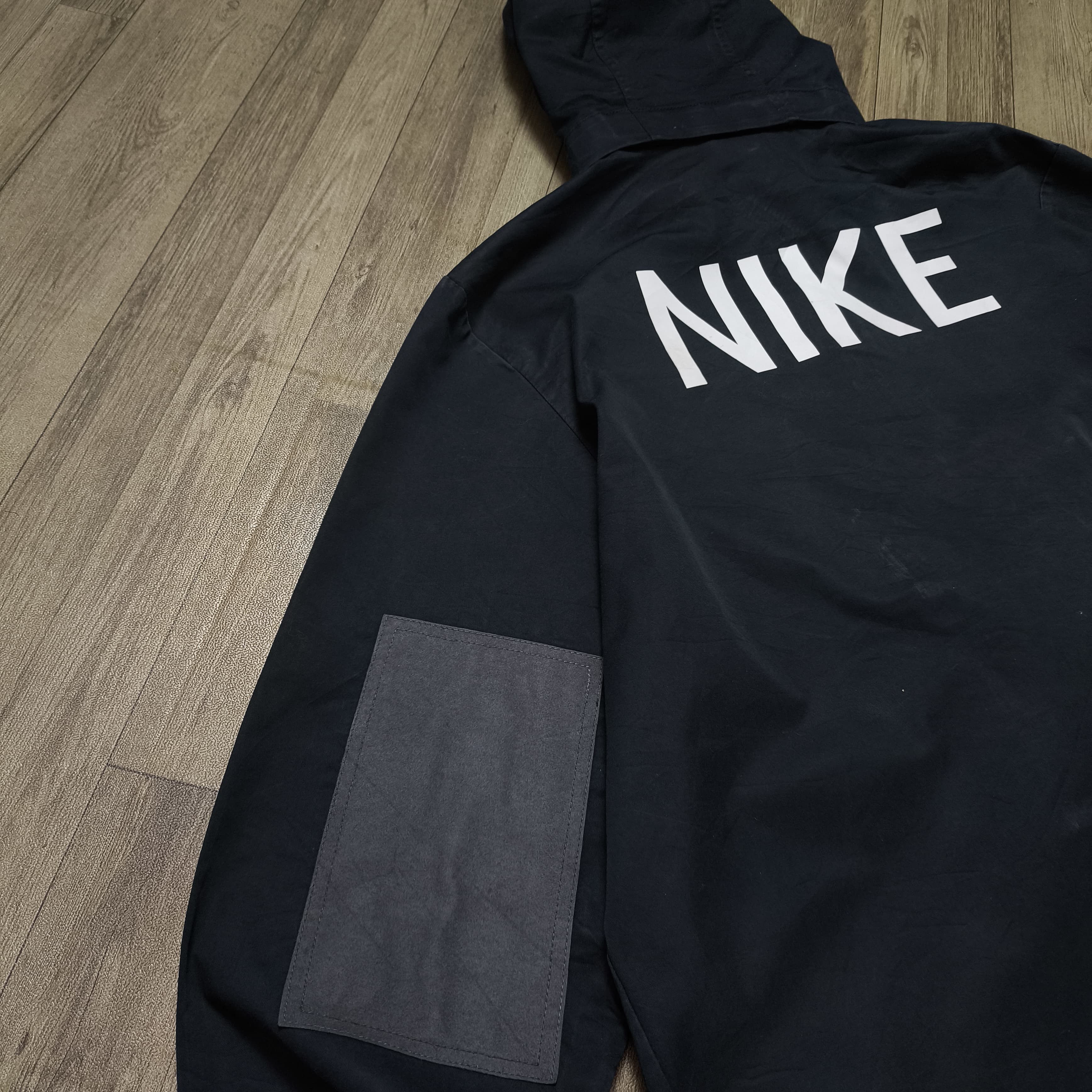 Fragment Design × Nike Nike Sportswear Unlined Anorak Waffle 2 Jacket Black Size US XL / EU 56 / 4 - 14 Thumbnail