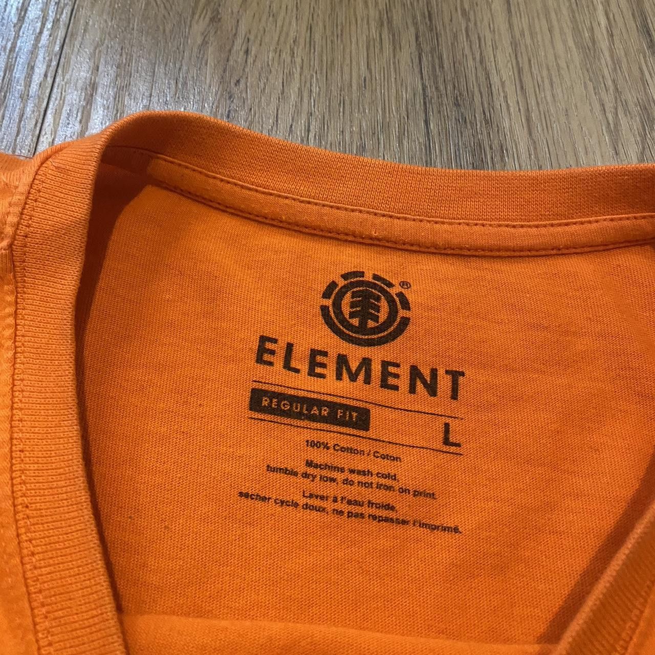 Element Element orange long sleeve skateboarding shirt Size US L / EU 52-54 / 3 - 5 Thumbnail