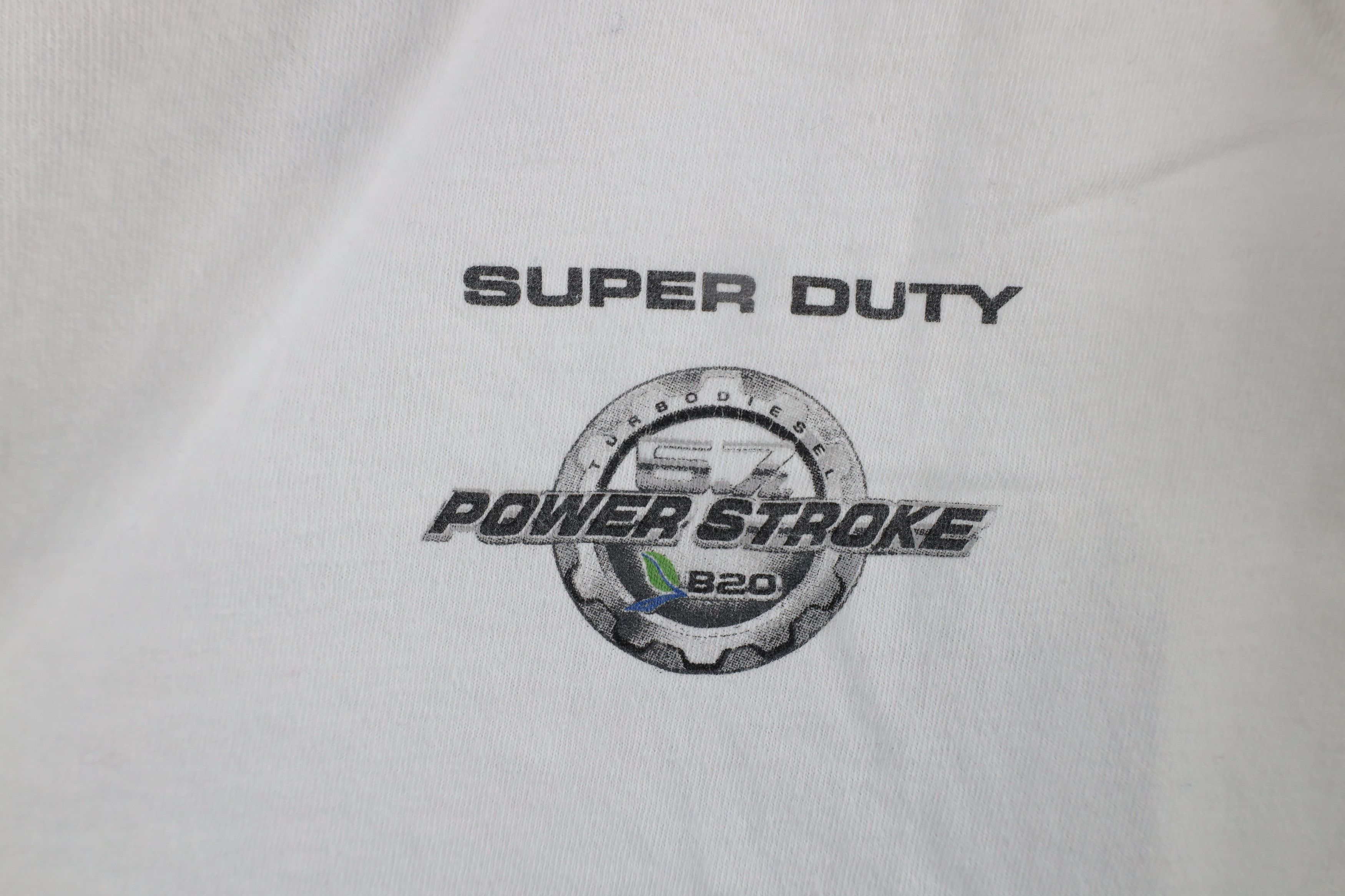 Vintage Vintage Super Duty Power Stroke Truck Short Sleeve T-Shirt Size US XL / EU 56 / 4 - 4 Thumbnail