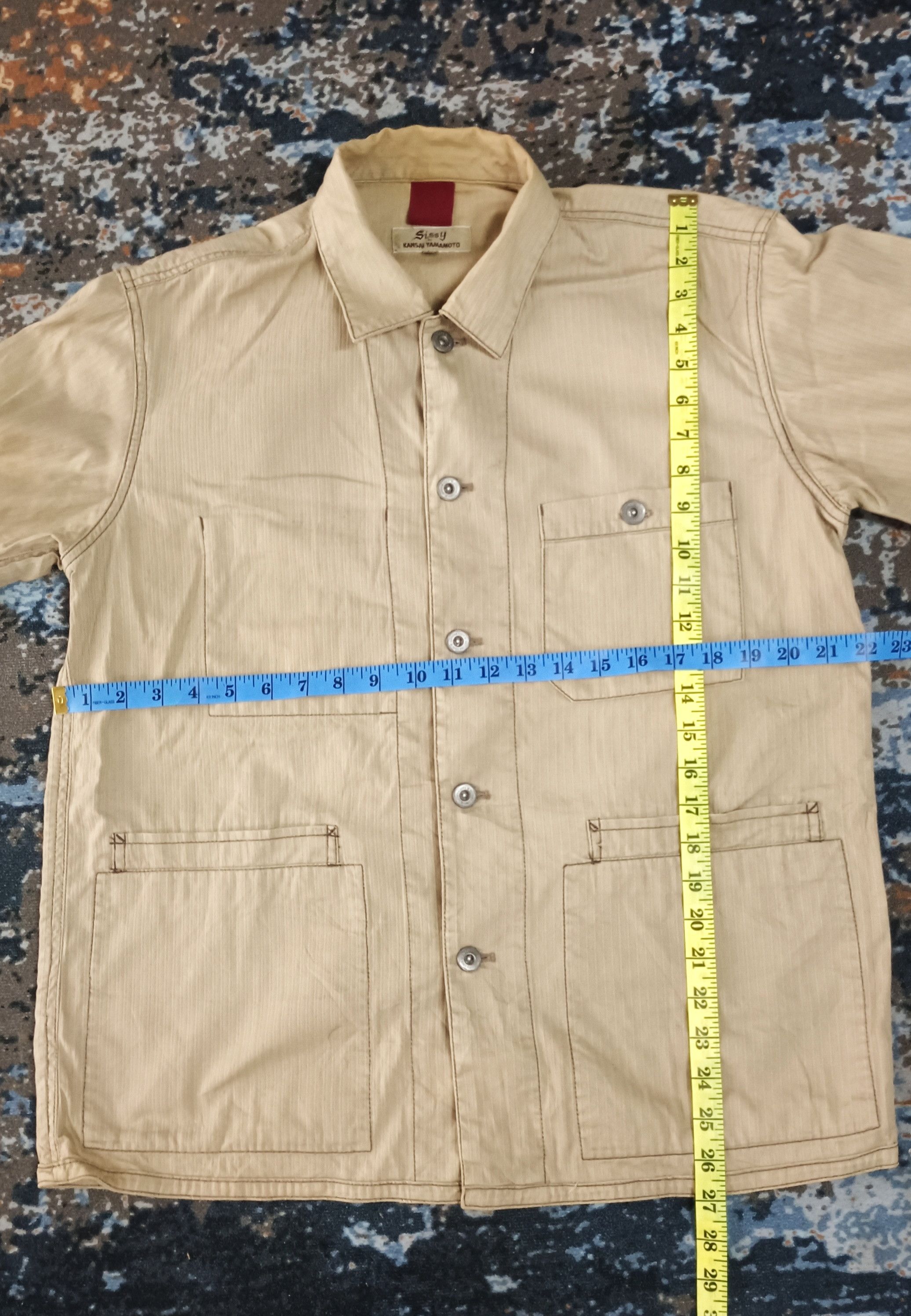 Japanese Brand × Kansai Yamamoto × Vintage SISSY by KANSAI YAMAMOTO CHROE JACKET BUTTON UP Size US M / EU 48-50 / 2 - 14 Thumbnail