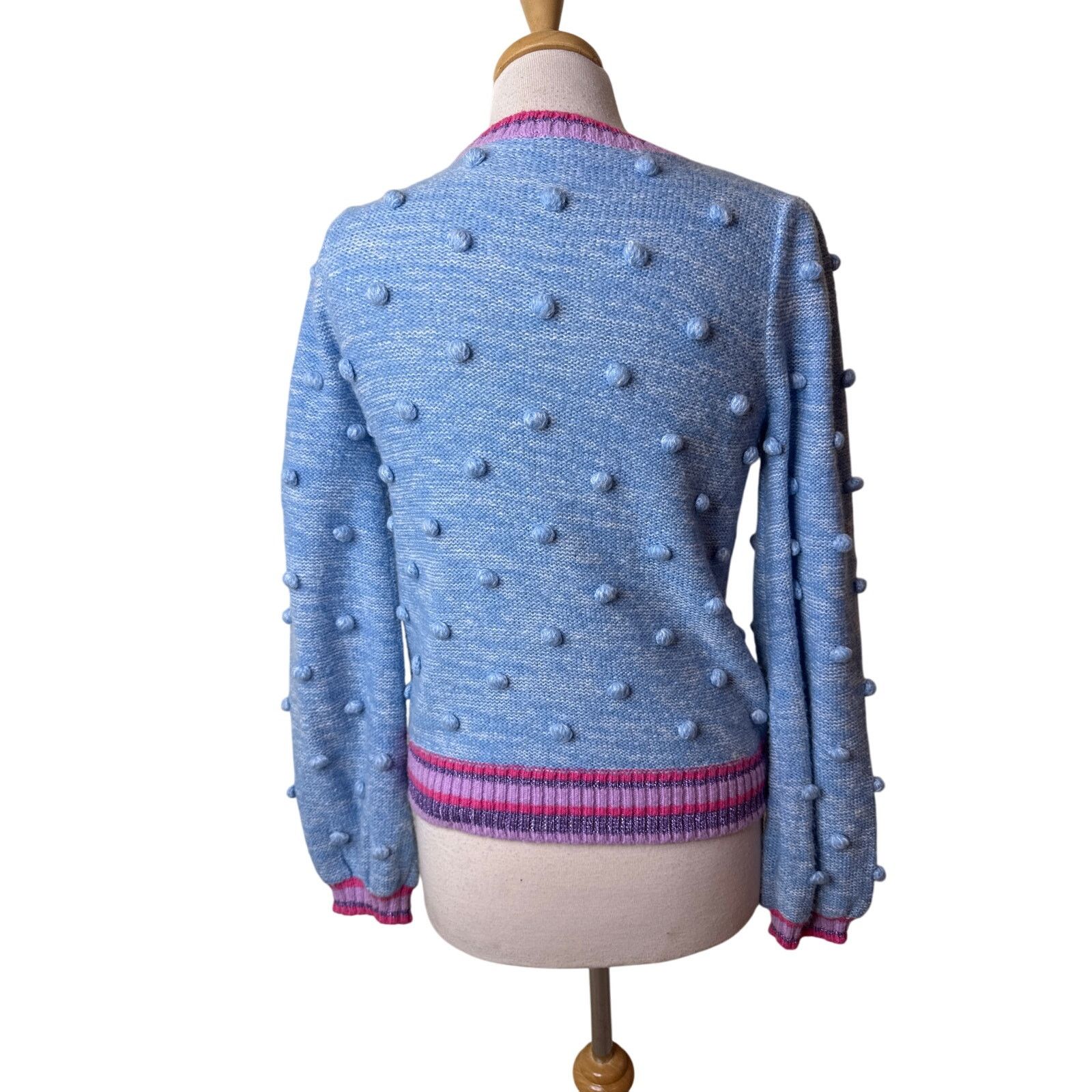 Lilly Pulitzer LILLY PULITZER Verna Sweater Blue Peri Marl SMALL Size S / US 4 / IT 40 - 5 Thumbnail