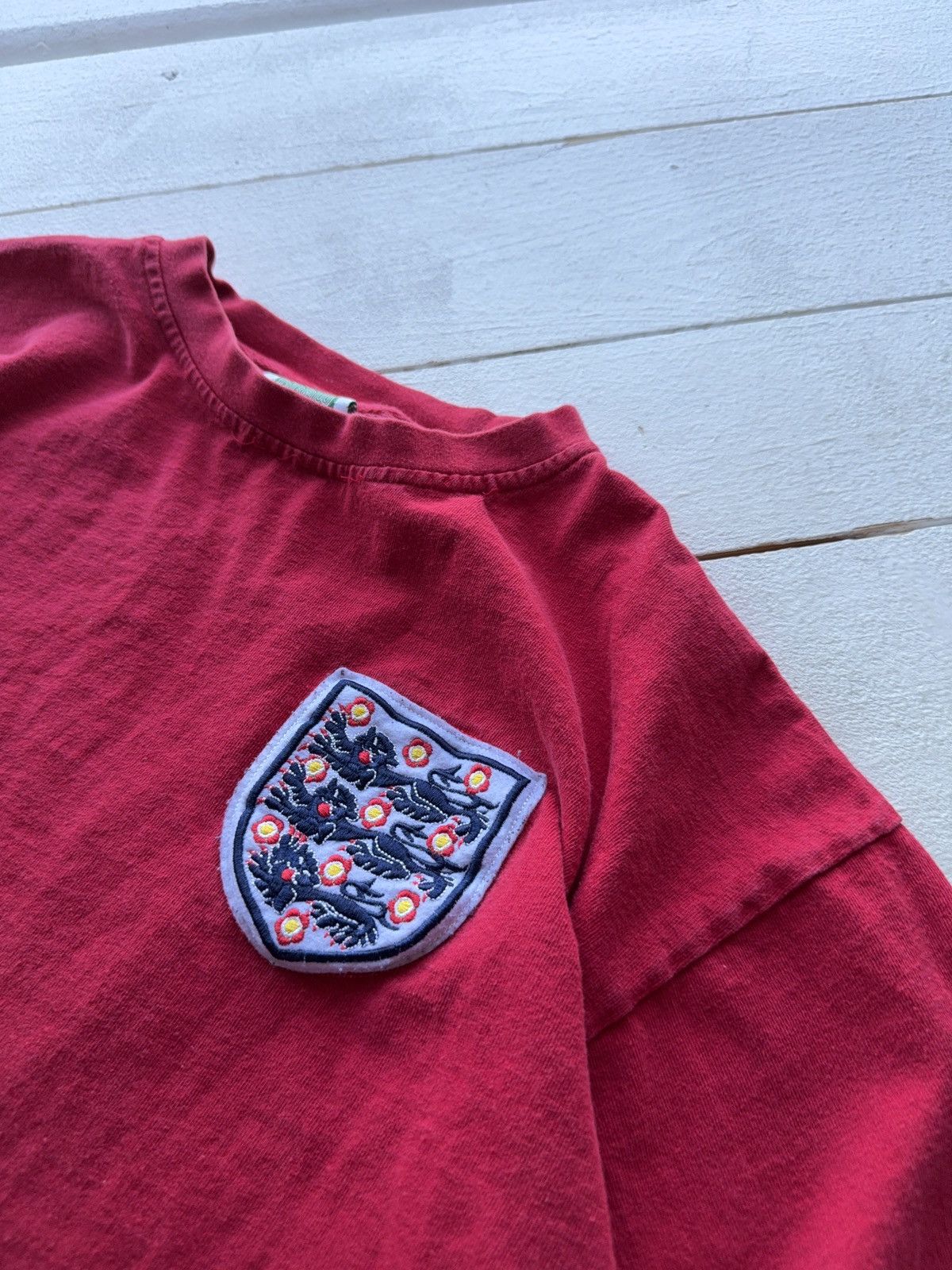 Vintage 2014 England Team 00s Football #6 Shirt Long Sleeve Retro Size US M / EU 48-50 / 2 - 5 Thumbnail