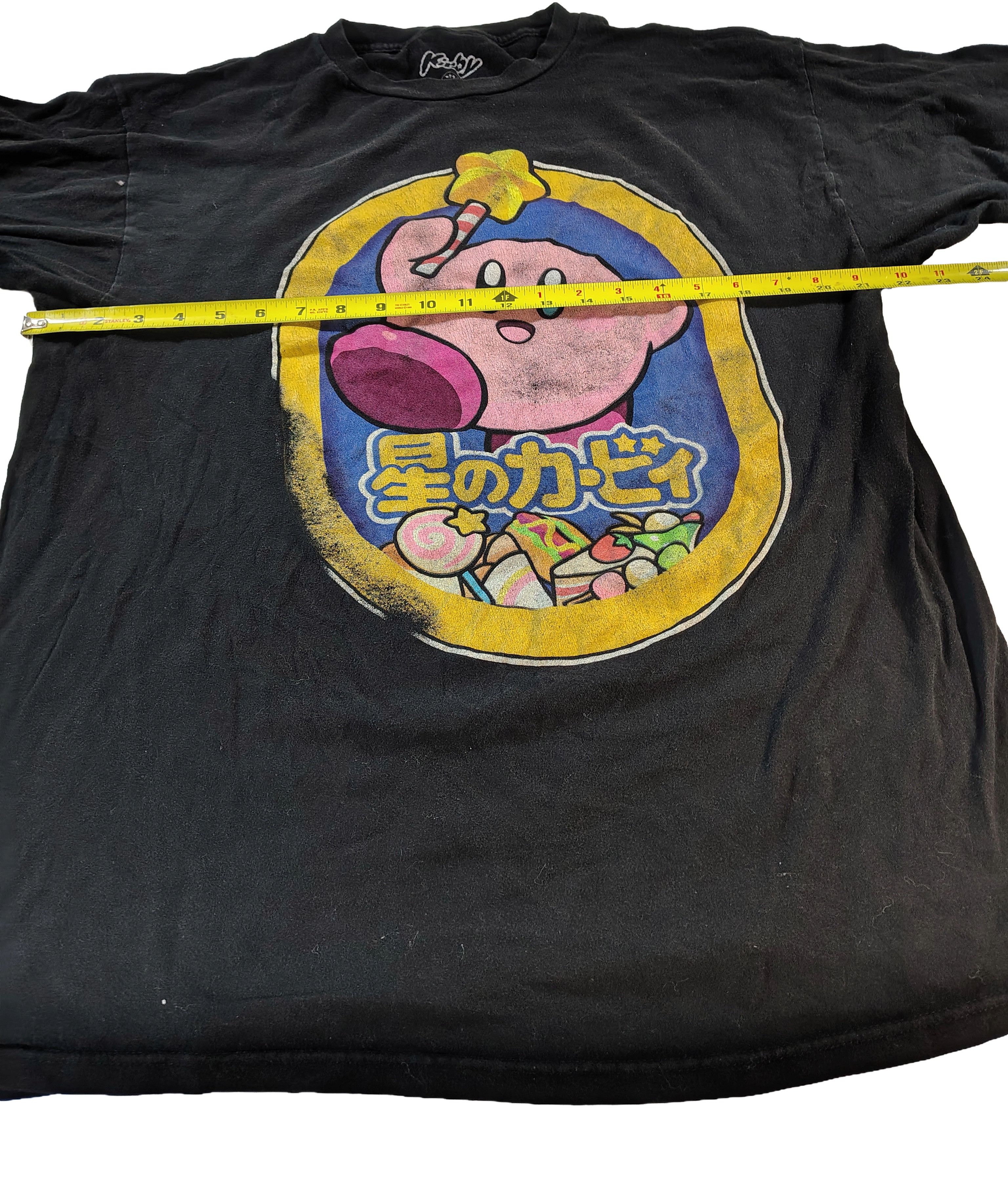 Nintendo Men's Vintage Large Japanese Kirby Graphic T-Shirt Size US L / EU 52-54 / 3 - 5 Thumbnail