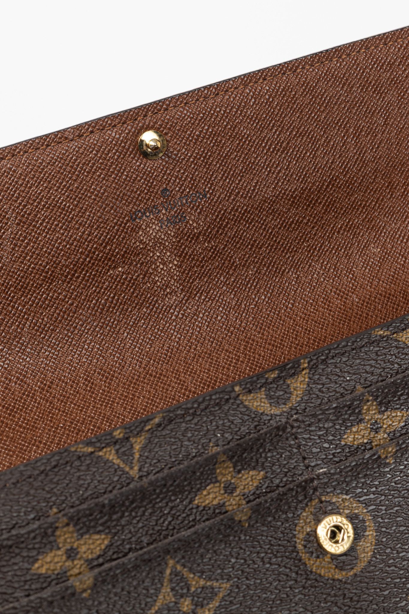 Louis Vuitton Louis Vuitton Sarah Monogram Canvas Flap Wallet Size ONE SIZE - 8 Thumbnail