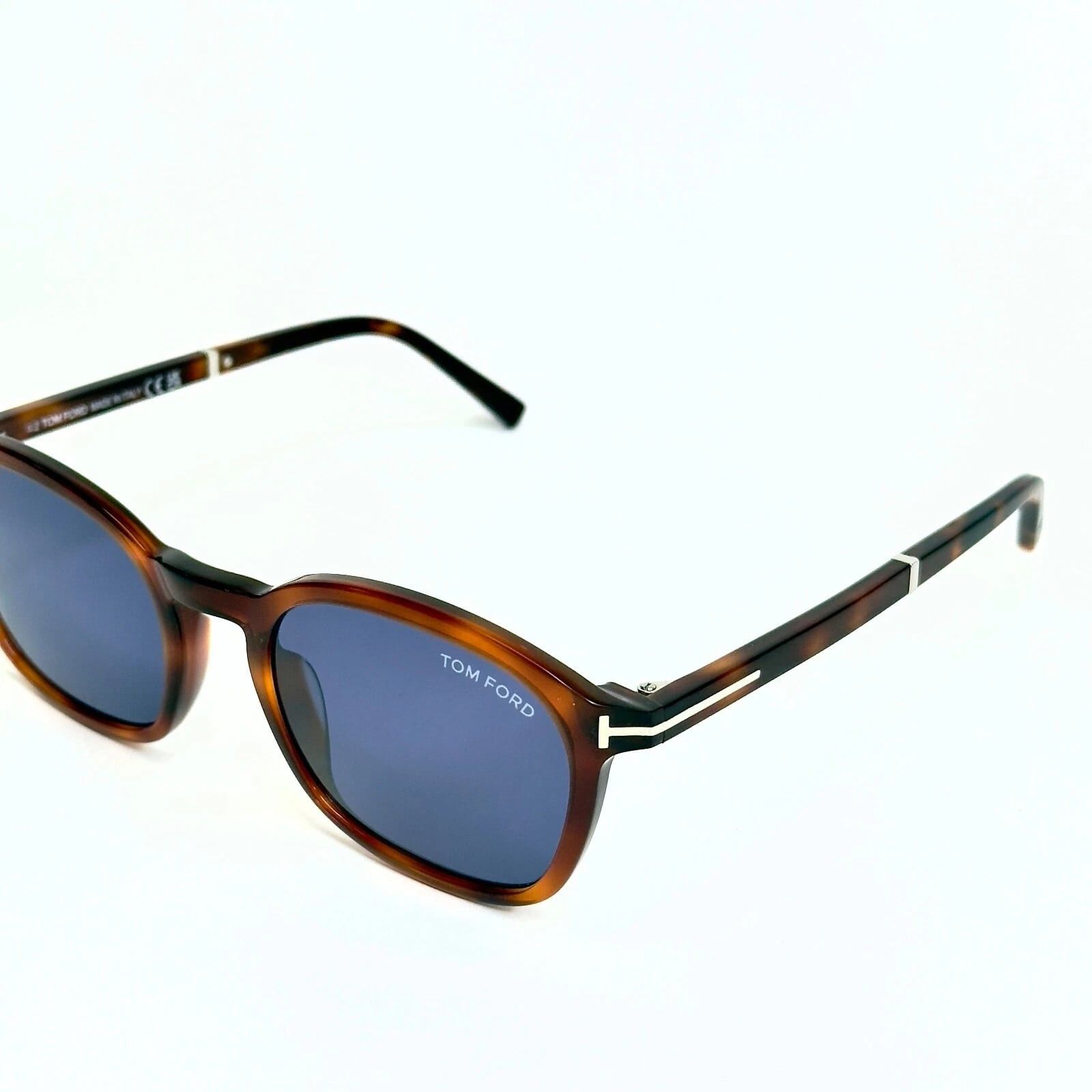 Tom Ford TOM FORD JAYSON TF1020 53V Brown Blue Unisex Sunglasses 1020 Size ONE SIZE - 9 Thumbnail