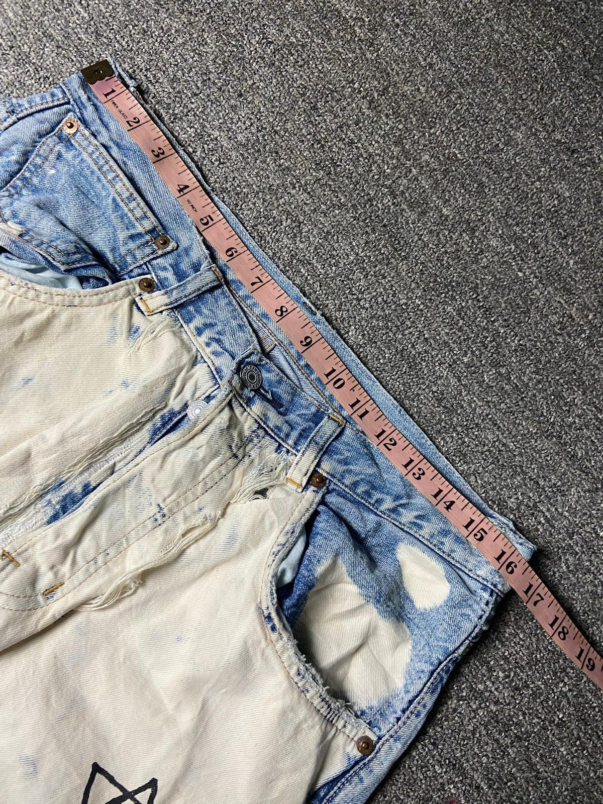 Japanese Brand Vintage RNA Pop Art Denim Jeans (165) Size US 33 - 7 Thumbnail