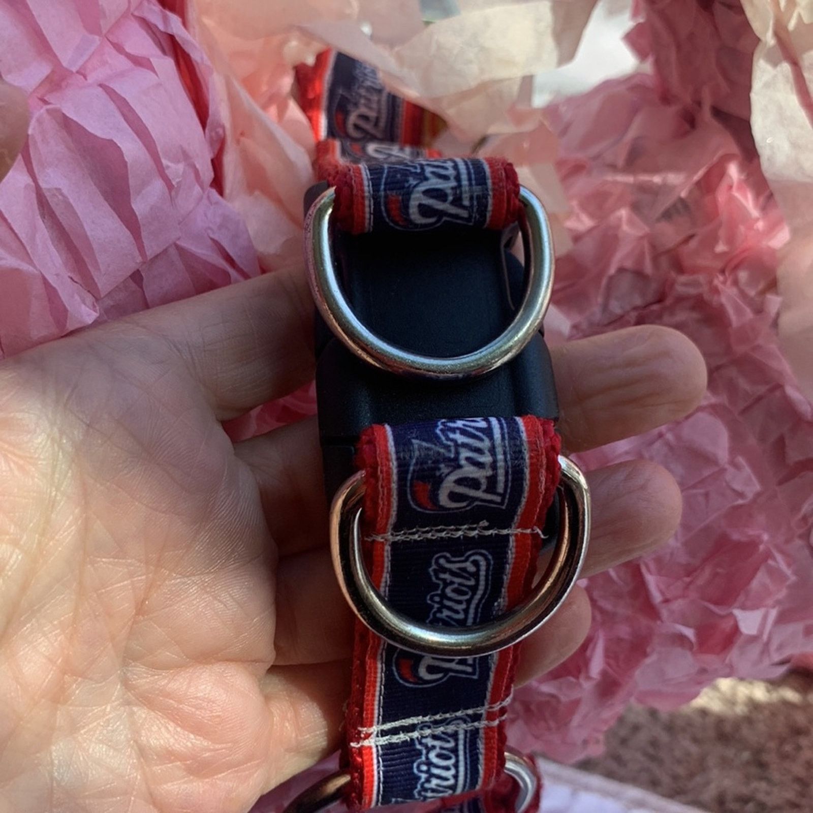 Vintage N.E. Patriots dog harness, step in style Size ONE SIZE - 5 Thumbnail