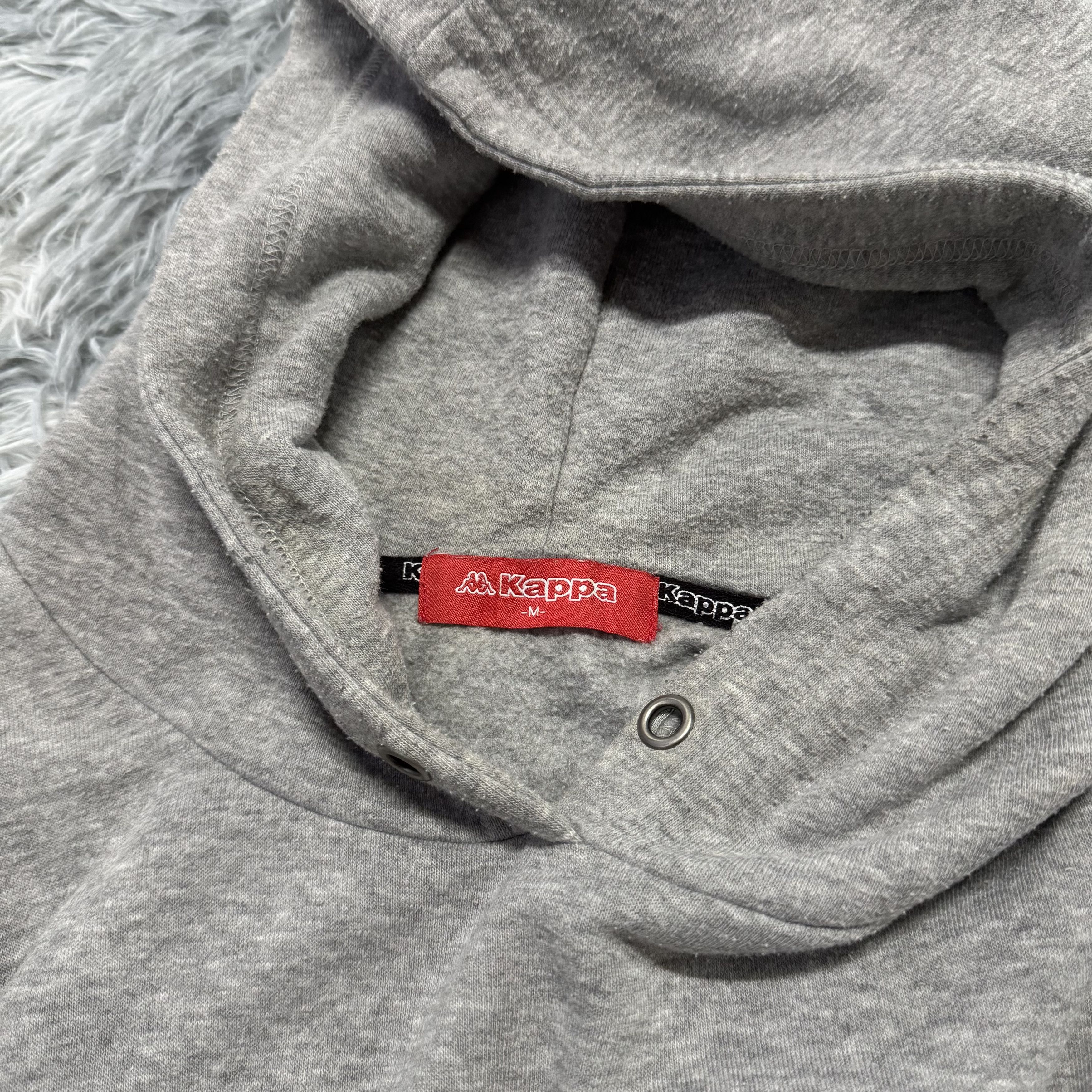 Kappa Kappa Hoodie Sweatshirt Center Big Logo Streetwear Size US M / EU 48-50 / 2 - 6 Thumbnail