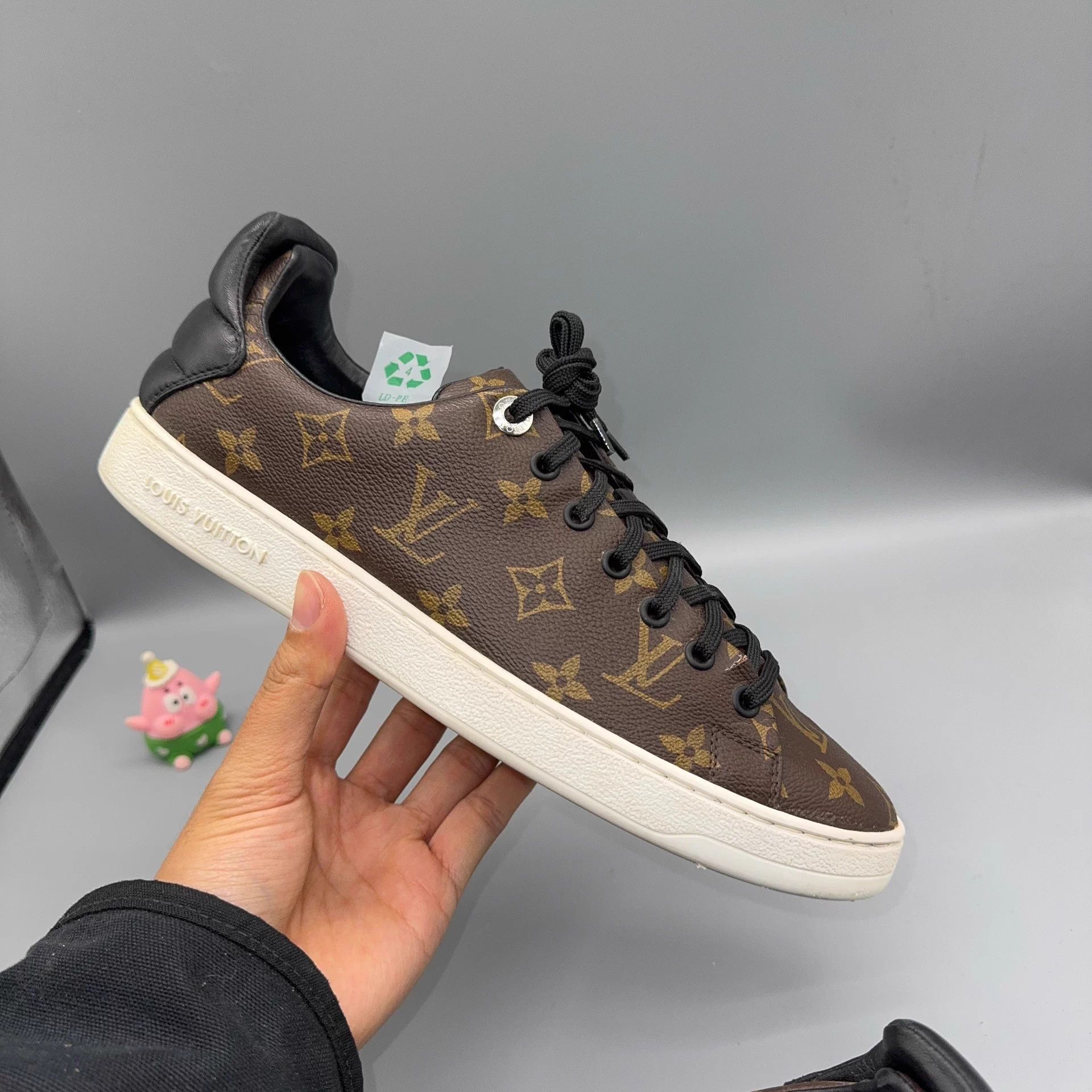 Louis Vuitton LOUIS VUITTON Frontrow Brown 41.5 Shoes Size US 8.5 / EU 41-42 - 6 Thumbnail