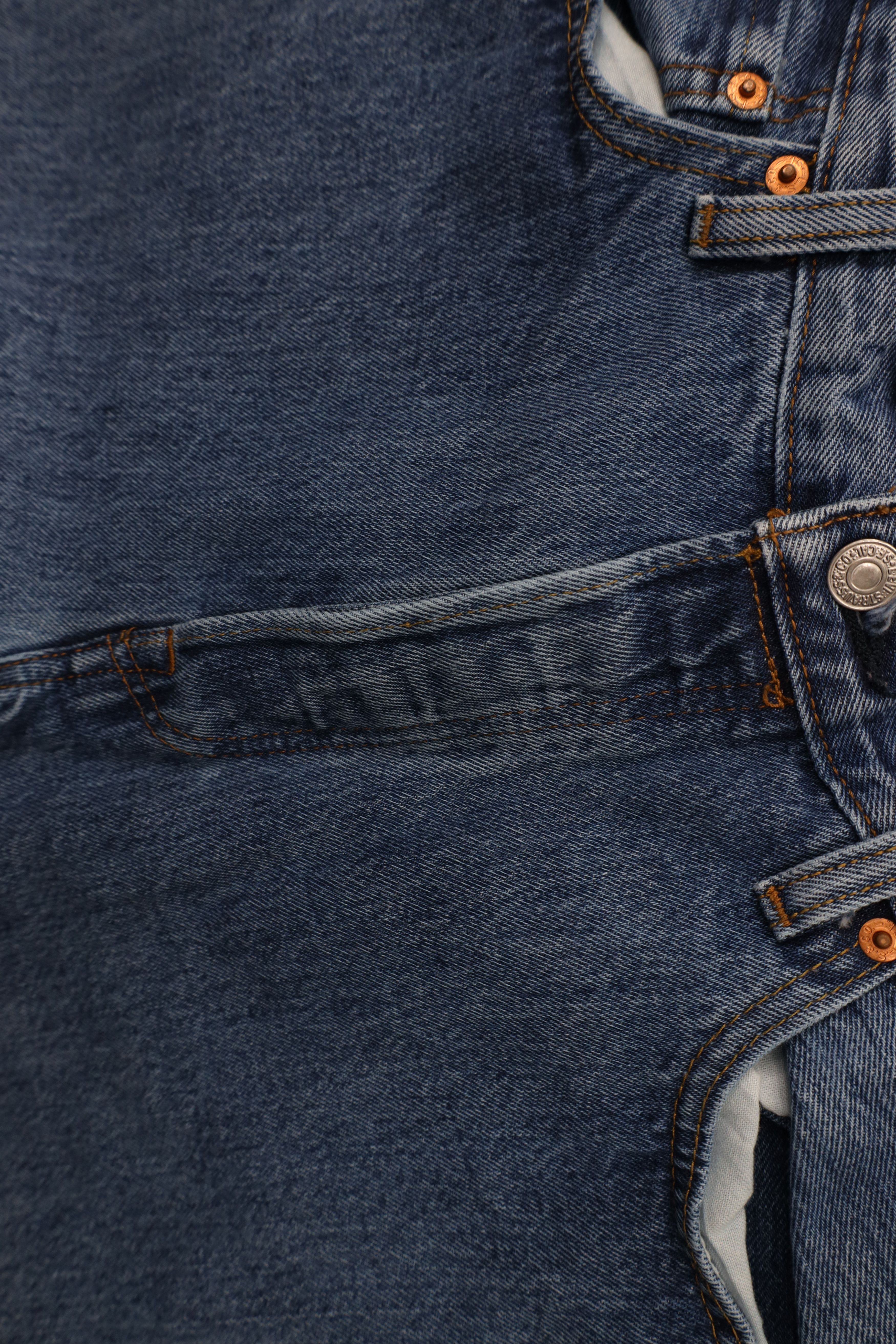 Levi's Vintage Y2K Levis 501xx Button Fly Original Fit Denim Jeans Size US 34 / EU 50 - 6 Thumbnail