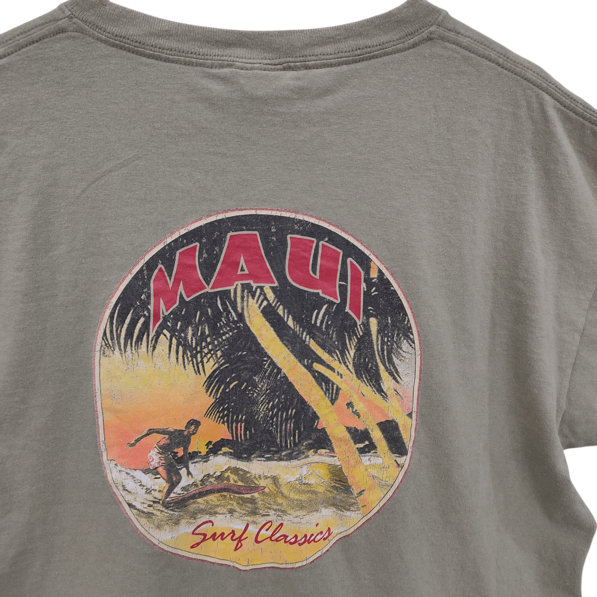 Maui and Sons × Vintage Vintage Maui Surf Classic Lifestyle Top Tee Size US XL / EU 56 / 4 - 4 Thumbnail