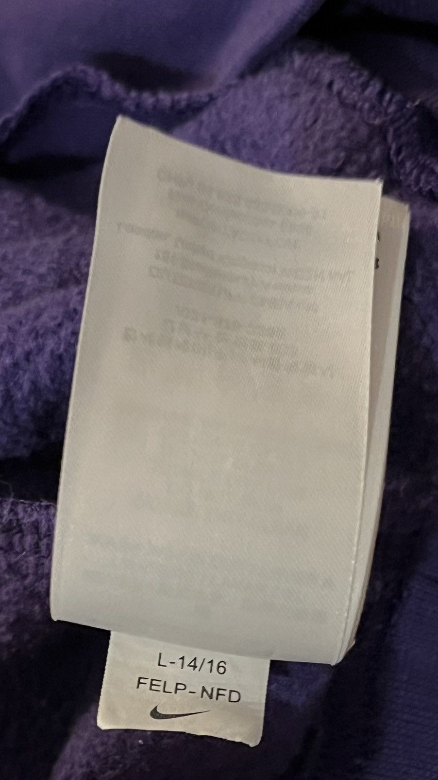 Jordan Brand Jordan x Los Angeles Lakers Purple Hoodie – XS Size US XS / EU 42 / 0 - 5 Thumbnail