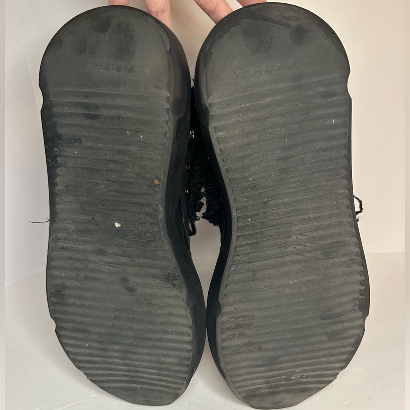 Rick Owens × Rick Owens Drkshdw Gethsemane High-Top Sneakers EU 45 Distressed Abstract Denim Size US 12 / EU 45 - 14 Thumbnail