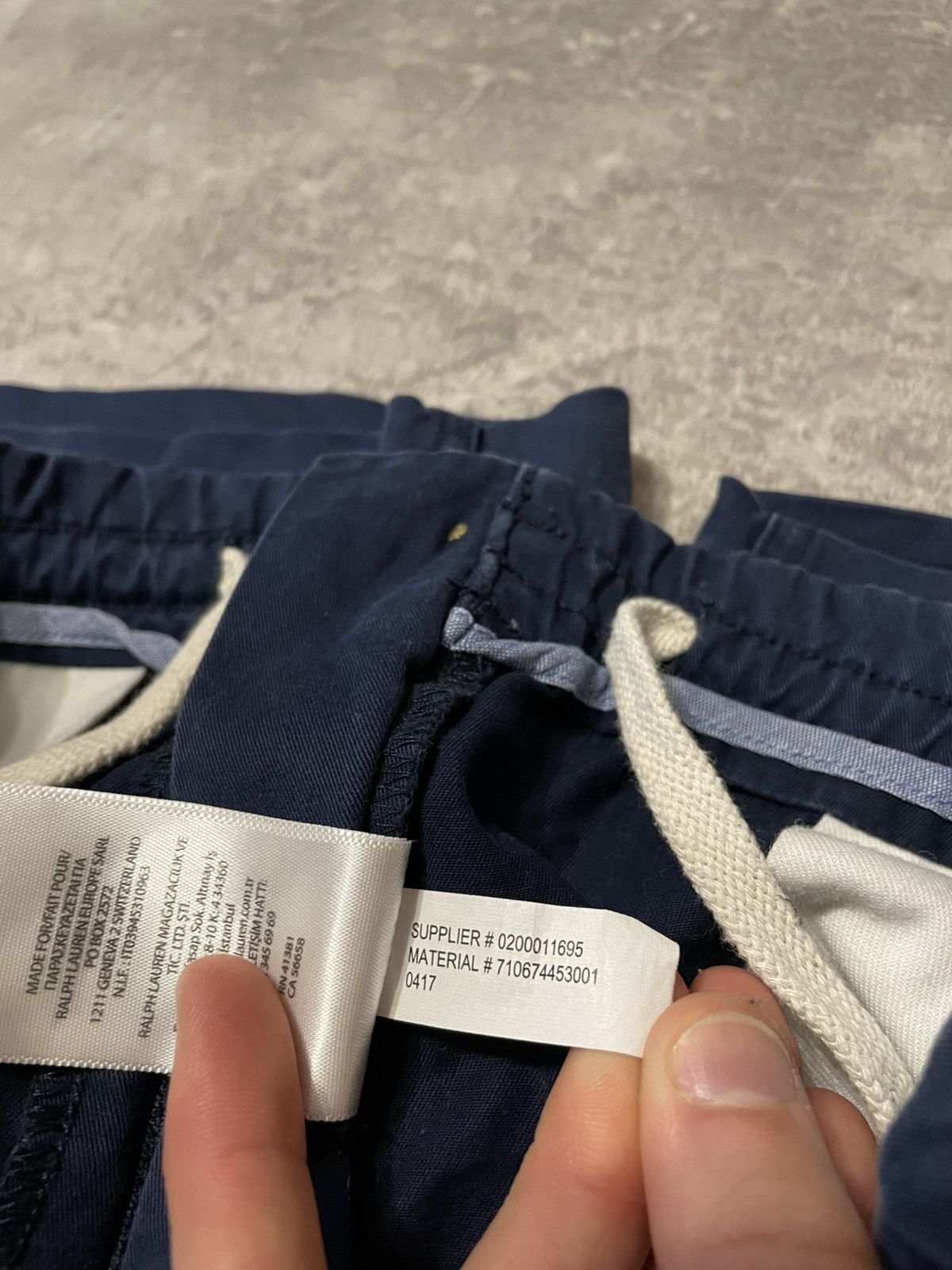 Polo Ralph Lauren × Vintage Vintage Polo Ralph Lauren Navy Blue Cotton Shorts Size 32 Size US 32 / EU 48 - 11 Thumbnail