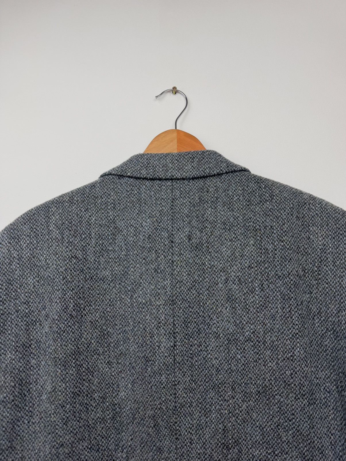 Harris Tweed Harris Tweed Man Wool Blazer Grey Classic Vintage Size 44R Size 44R - 13 Thumbnail