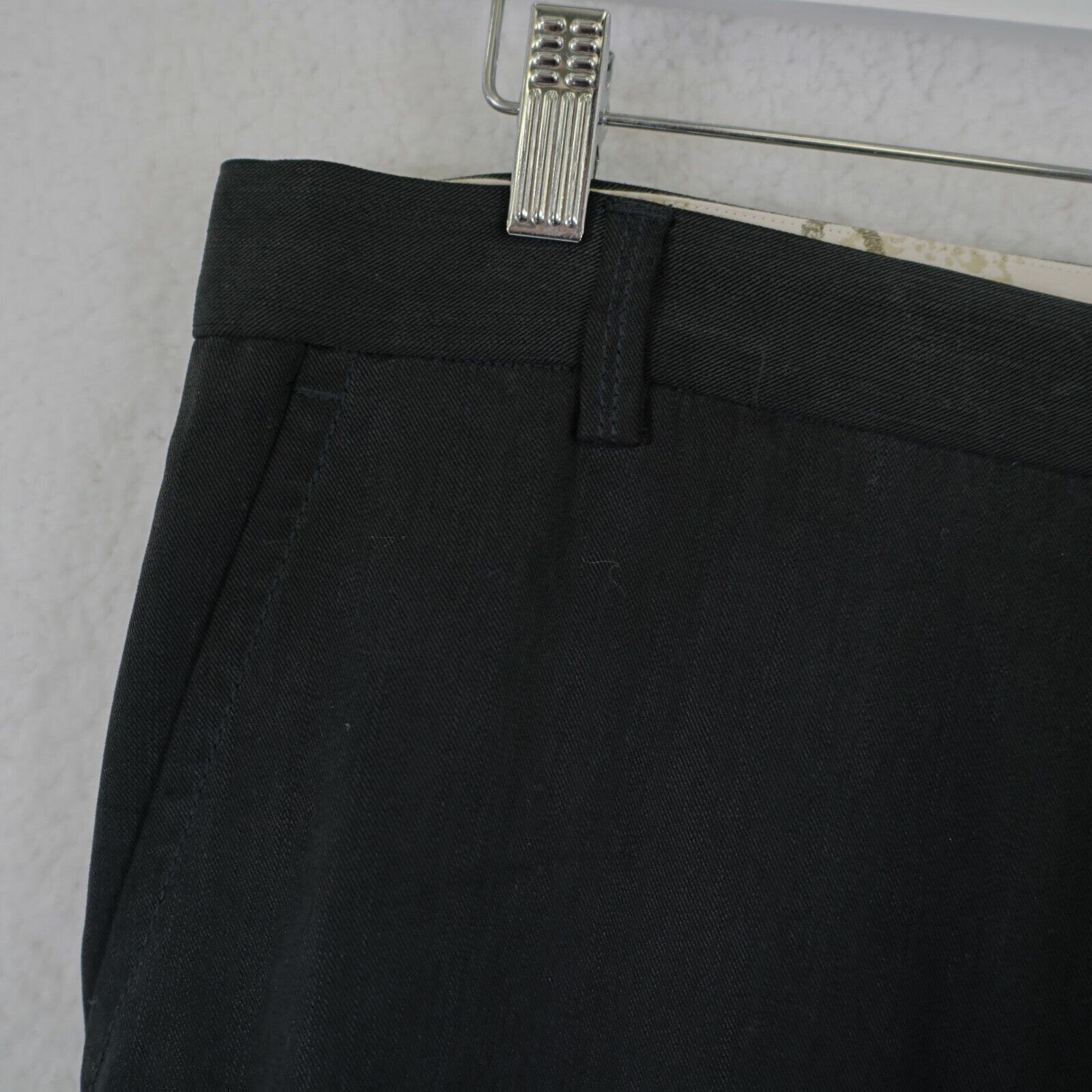 Tommy Bahama Tommy Bahama 35/30 Tencell Wool Black Dress Pants Flat Fron Size 34R - 2 Thumbnail