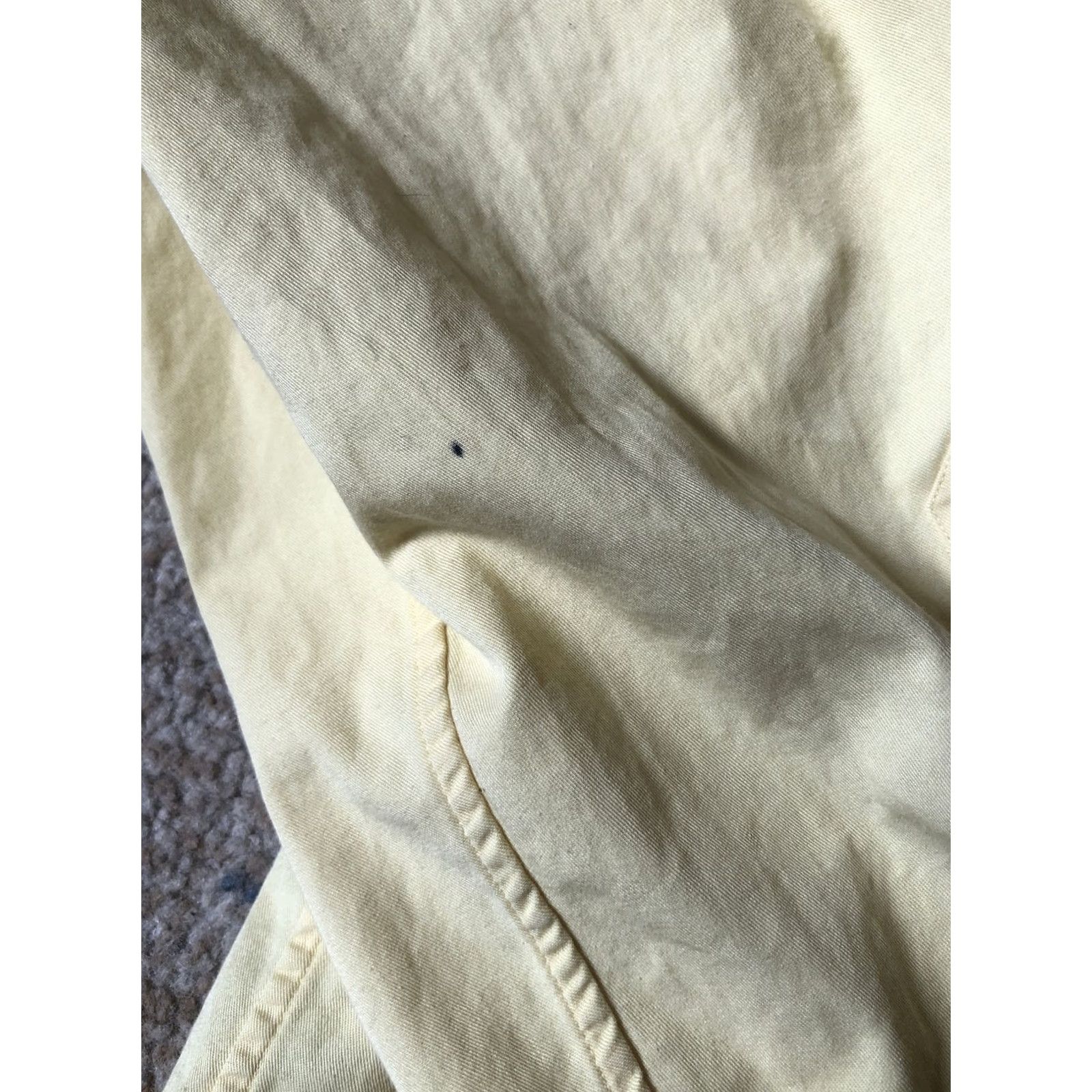 Ralph Lauren Ralph Lauren Blake Dress Shirt Men's Yellow Button-Down Long Sleeve XL Size 46R - 7 Thumbnail