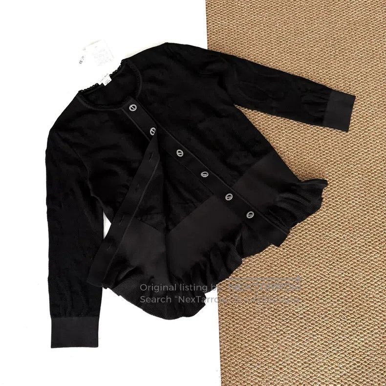 Hermes Hermes Black Cashmere Cardigan Size XS / US 0-2 / IT 36-38 - 1 Thumbnail
