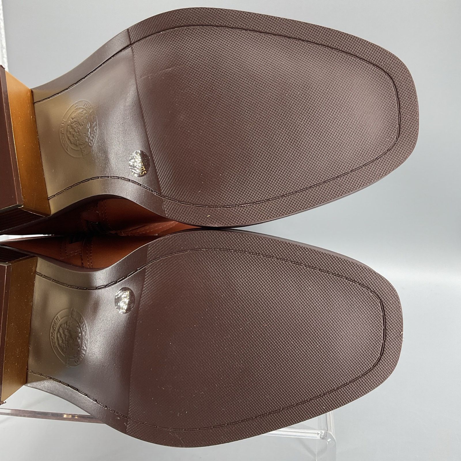 Vince Camuto Vince Camuto Women Gini Buckled Riding Boot Brown Size 7W XC Size US 7 / IT 37 - 11 Thumbnail