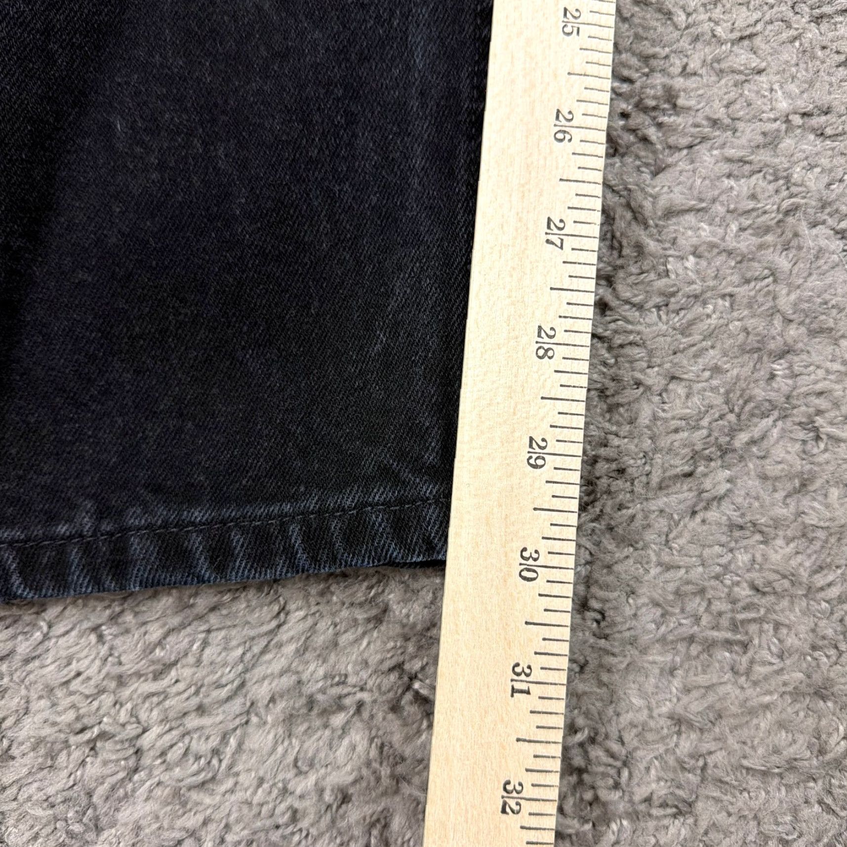 Levi's VINTAGE Levi's Jeans 545 Mens 36 Black Tapered Relaxed Denim Cotton 90s Jeans Mens Black 90s Levi's 545 Relaxed Tapered Jeans Mens Black 90s Size US 36 / EU 52 - 6 Thumbnail