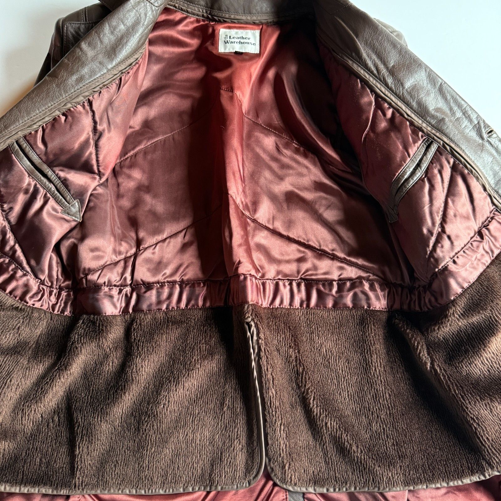 The Leather Shop Vintage Brown Leather Coat by The Leather Warehouse Size 44 Size US L / EU 52-54 / 3 - 2 Thumbnail