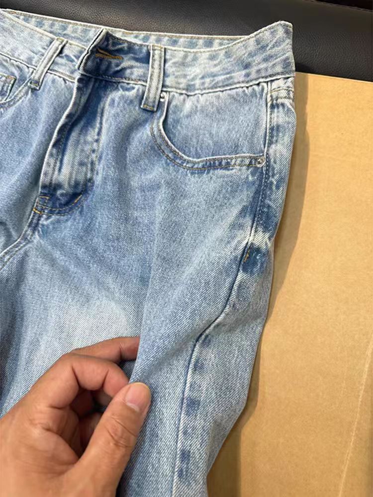 Japanese Brand × Jean Vintage Washed Blue Street Y2K Micro Flare Jeans Size US 34 / EU 50 - 5 Thumbnail