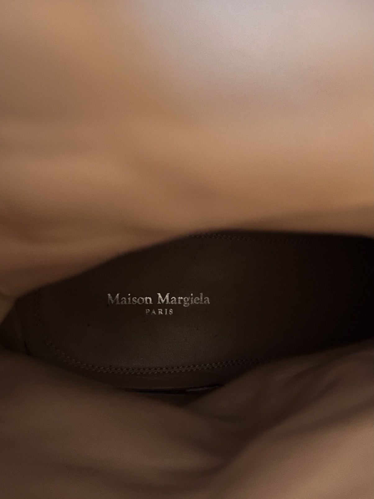 Maison Margiela × Vintage Maison Margiela Tabi Boots – Black / Silver Velvet – EU 44 Size US 10 / EU 43 - 7 Thumbnail