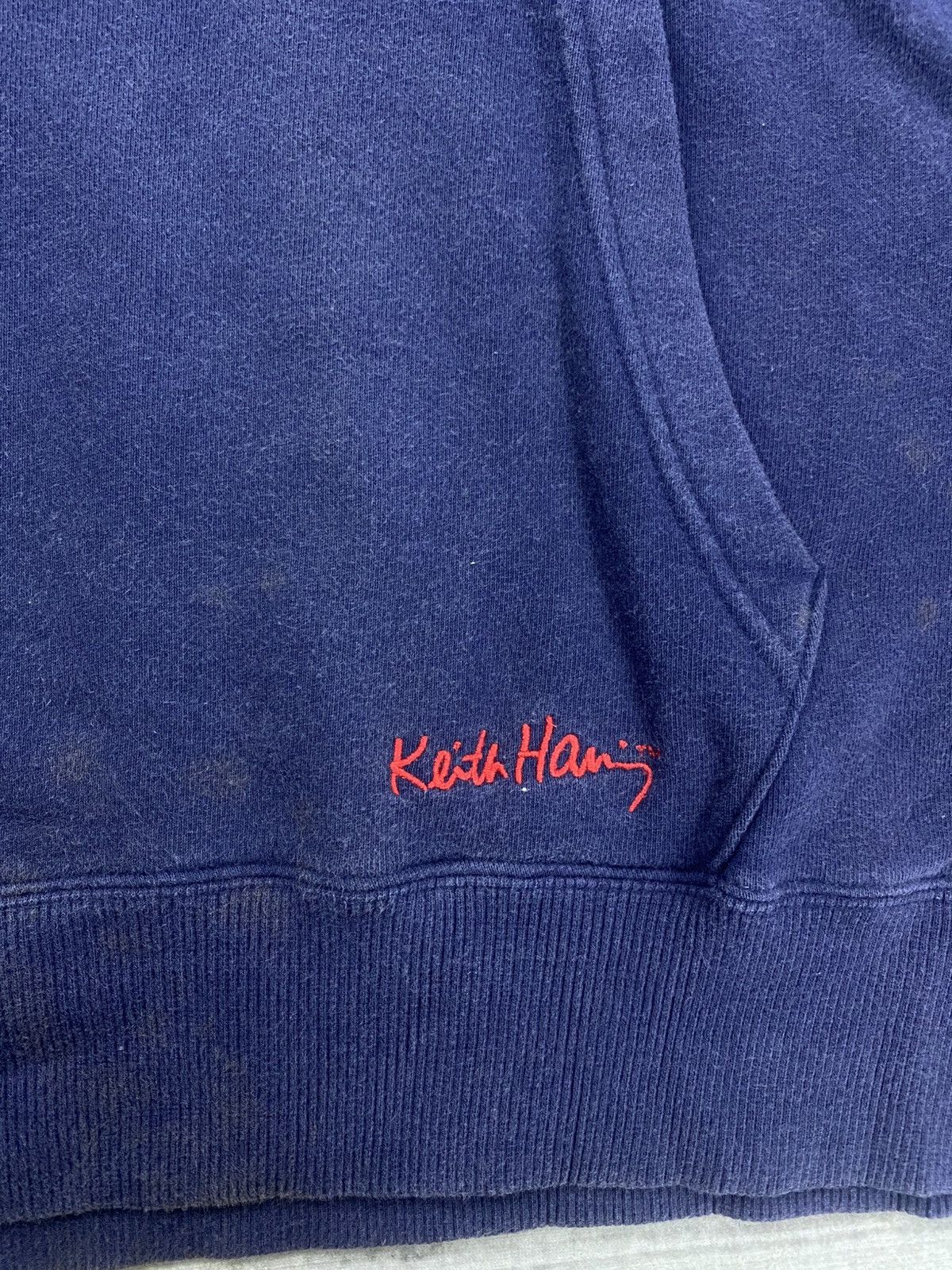Keith Haring × Uniqlo × Vintage Vintage Keith Haring X Uniqlo Big Printed Hoodie Size US M / EU 48-50 / 2 - 6 Thumbnail