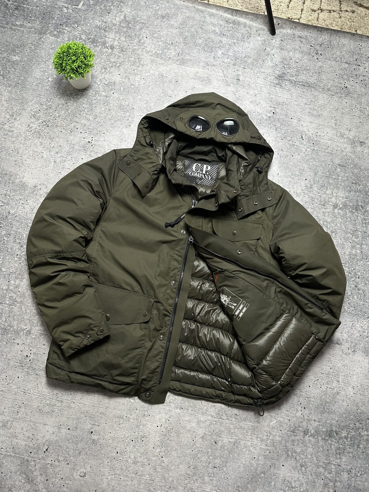 C.P. Company C.P. Company Micro-M Google Down Puffer Waterproof Jacket Size US L / EU 52-54 / 3 - 3 Thumbnail