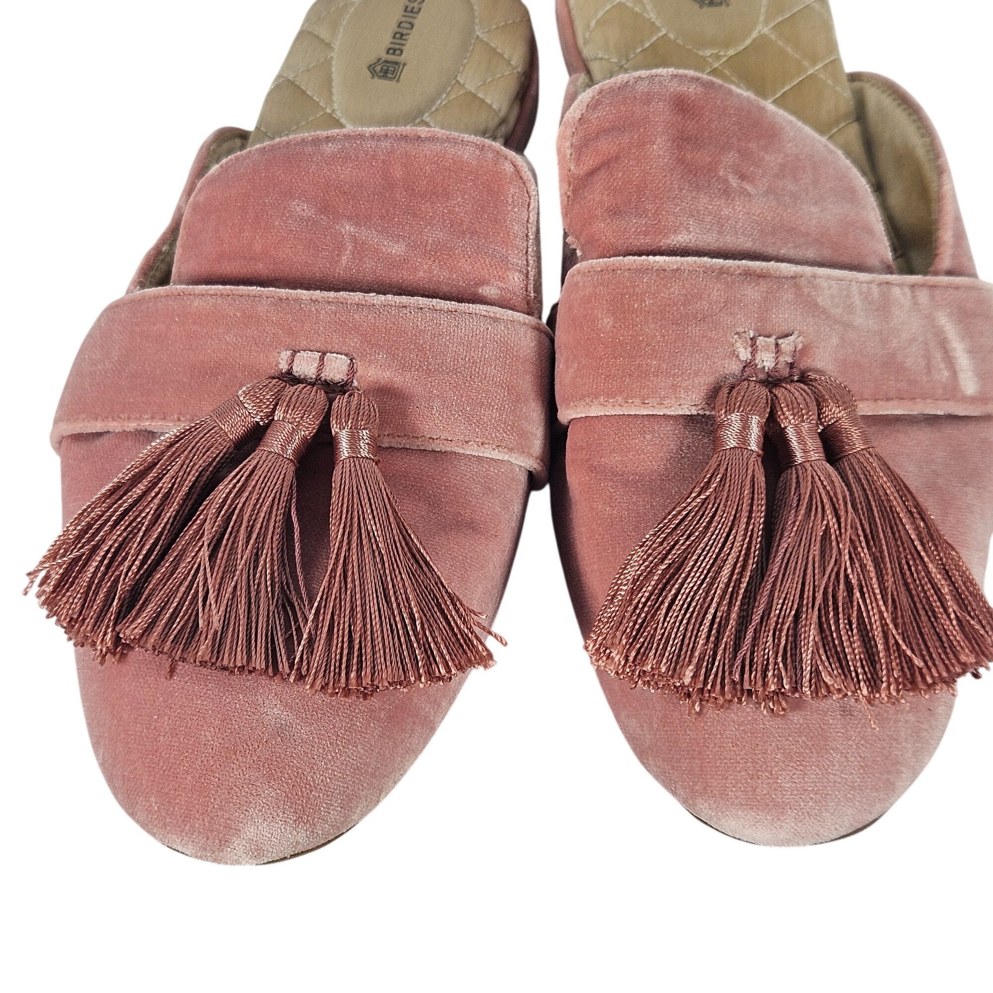 Other Birdies Women's Velvet Tassel Sandals in Dusty Rose 9 Quiet Size US 9 / IT 39 - 6 Thumbnail