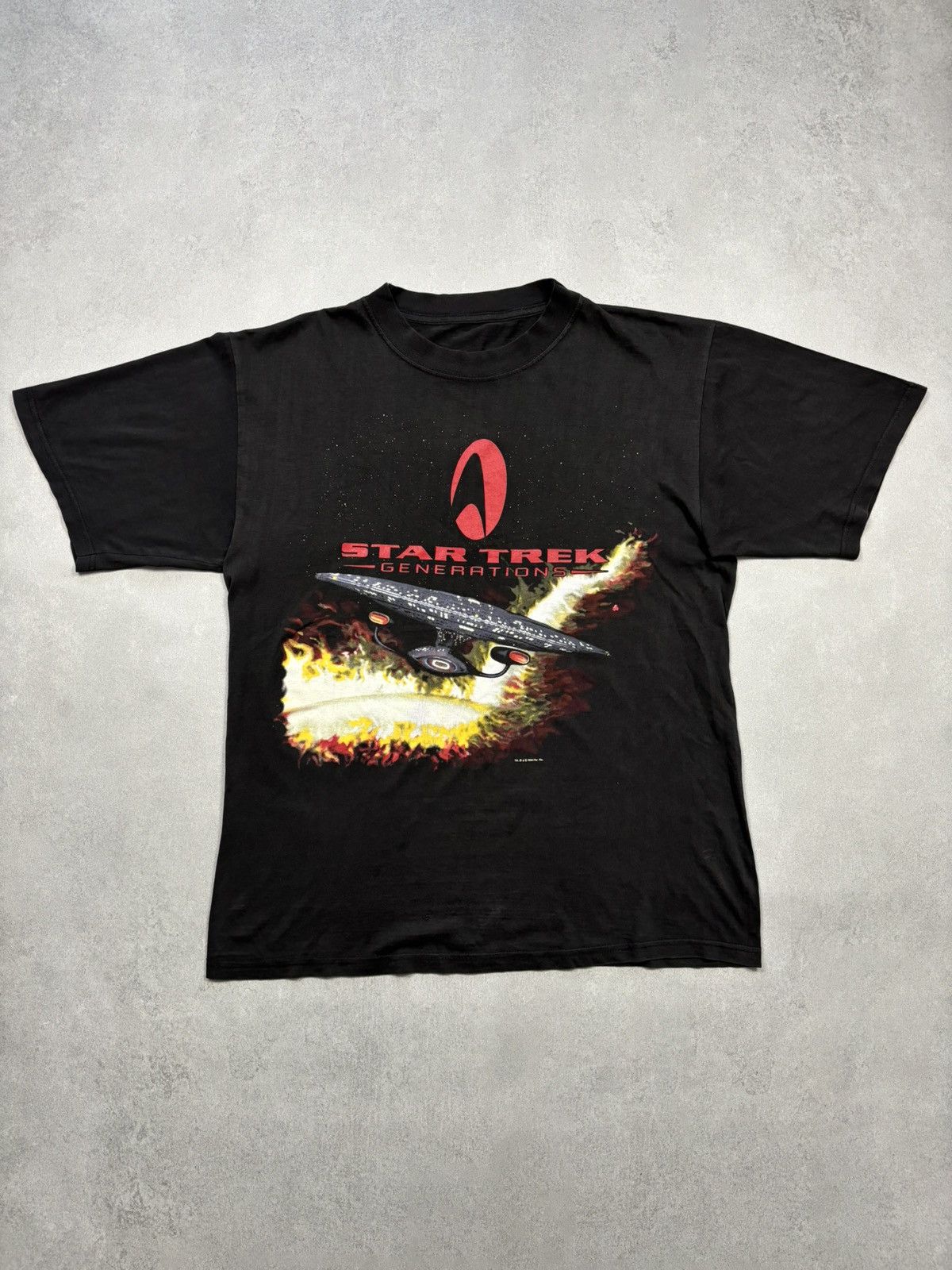 Vintage Vintage Star Trek Generations 1994 T-Shirt Paramount Pic 90s Size US M / EU 48-50 / 2 - 1 Thumbnail