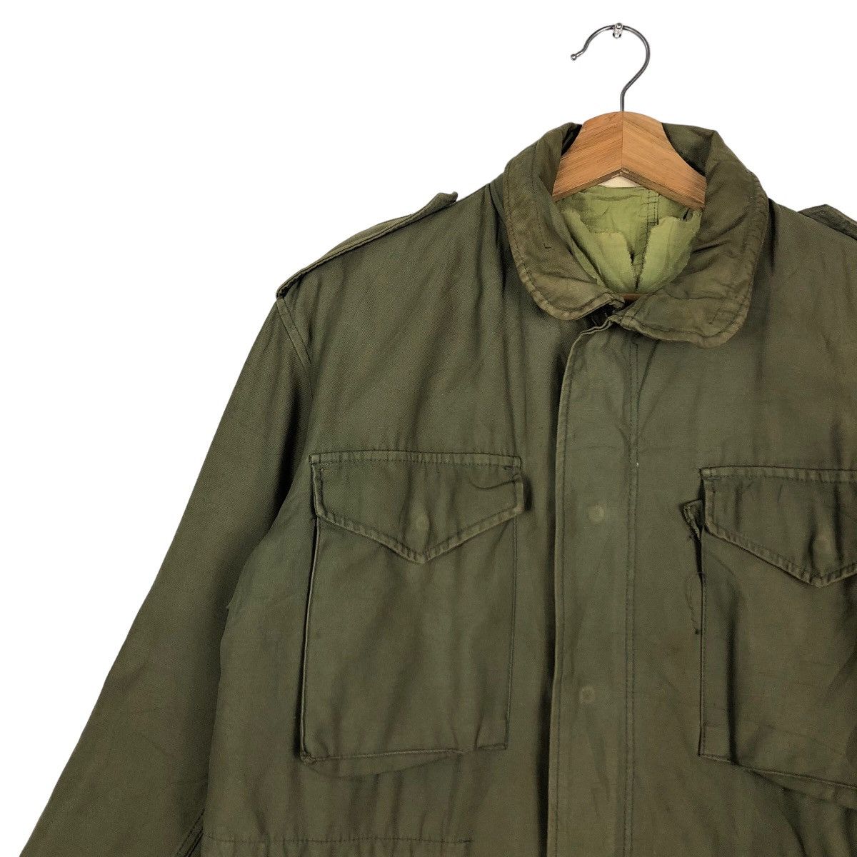 Vintage 🔥Vintage Cargo Jacket Multi Pockets Military Jacket USA Size US M / EU 48-50 / 2 - 6 Thumbnail