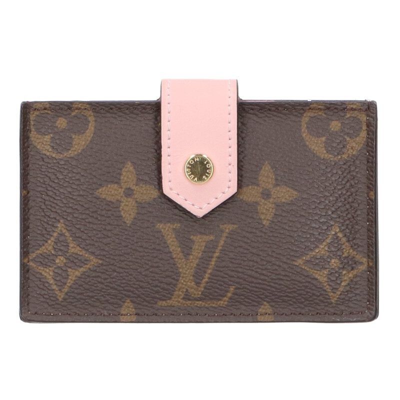 Louis Vuitton Louis Vuitton Monogram card holder Brown x Pink Size ONE SIZE - 1 Thumbnail