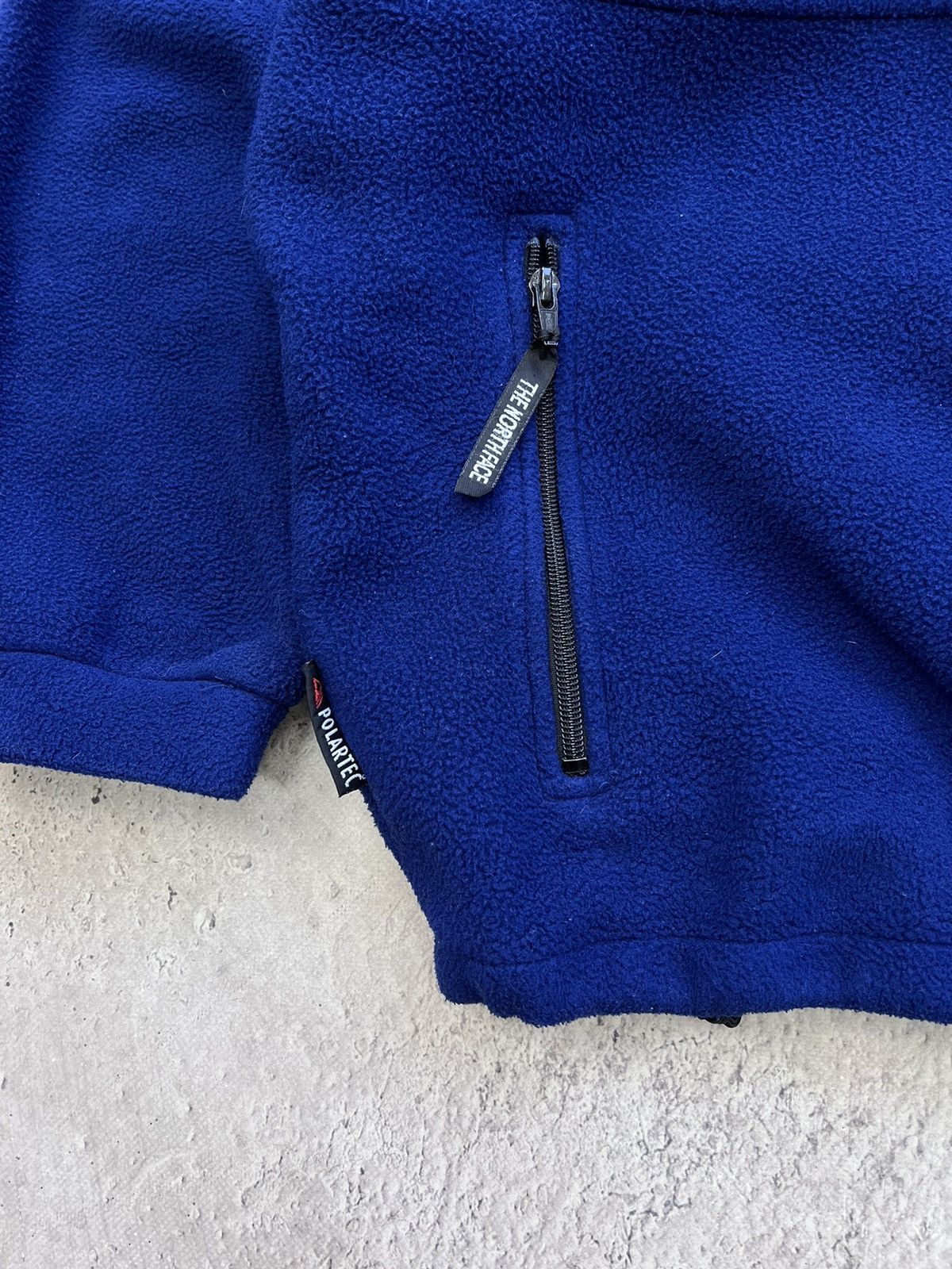 The North Face The North Face Vintage 90s Fleece Pullover Jacket Blue XL Size US XL / EU 56 / 4 - 3 Thumbnail