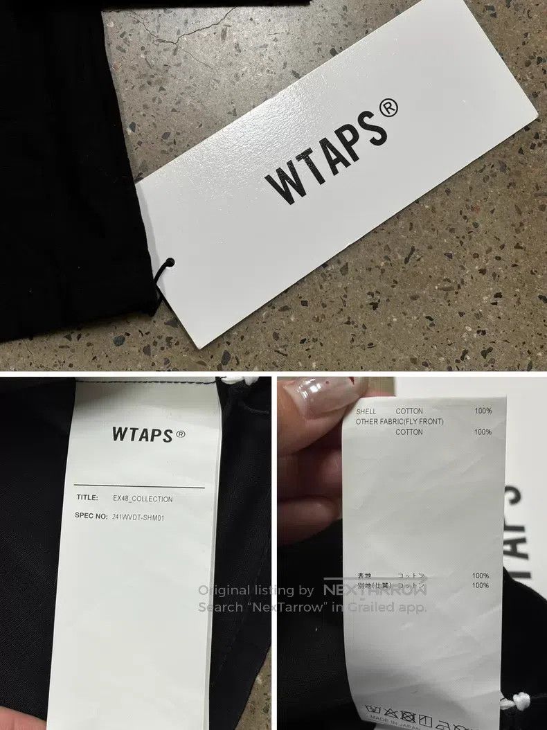 Wtaps Wtaps Four-Pocket Work Jacket Shirt Jacket Size US M / EU 48-50 / 2 - 8 Thumbnail
