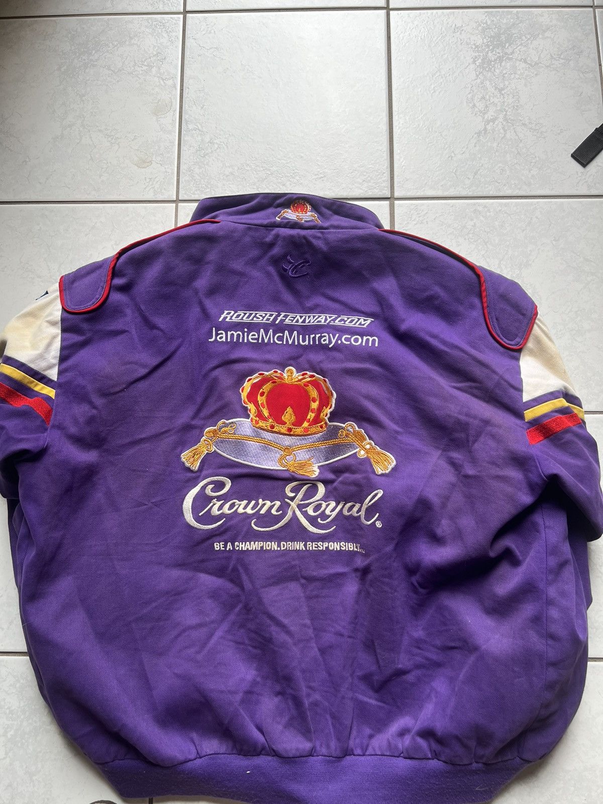 NASCAR Crown Royal Race-car jacket NASCAR purple Size US L / EU 52-54 / 3 - 3 Thumbnail