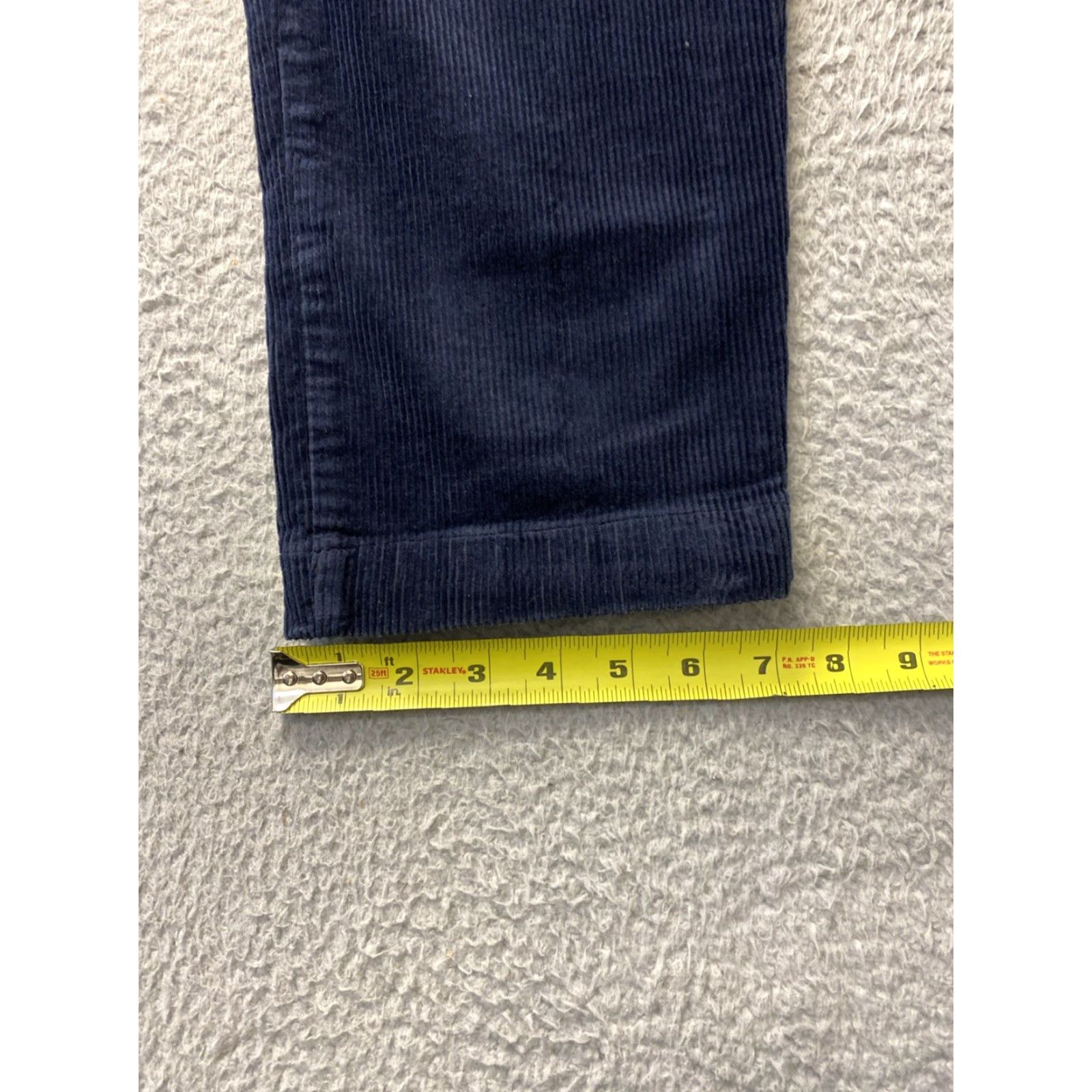 Gap GAP Navy Corduroy Pants Men Size 34 Slim Tapered Casual Dress Pants Activewear Size US 34 / EU 50 - 5 Thumbnail
