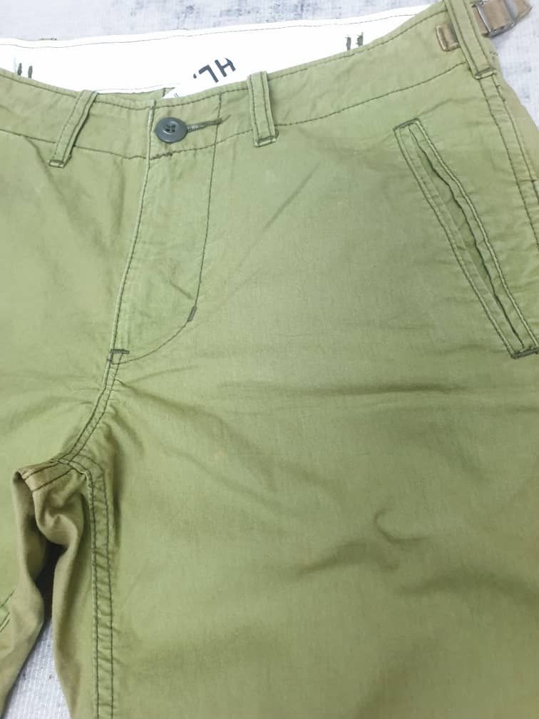 Margaret Howell Margaret Howell green olive pant Size US 29 - 9 Thumbnail