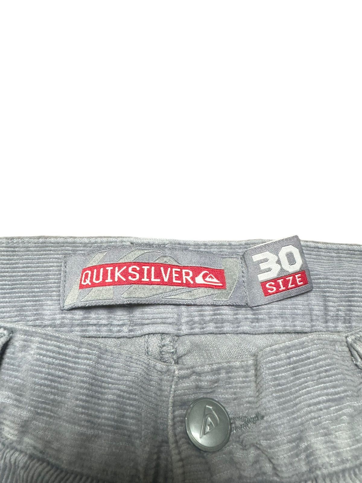Quiksilver VINTAGE QUIKSILVER CORDUROY PANTS SIDE POCKET Size US 30 / EU 46 - 6 Thumbnail