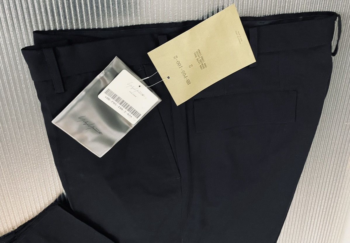 Yohji Yamamoto Yohji Yamamoto 🇯🇵 pour homme Nero wool directors slacks 2 NWT Size US 34 / EU 50 - 7 Thumbnail