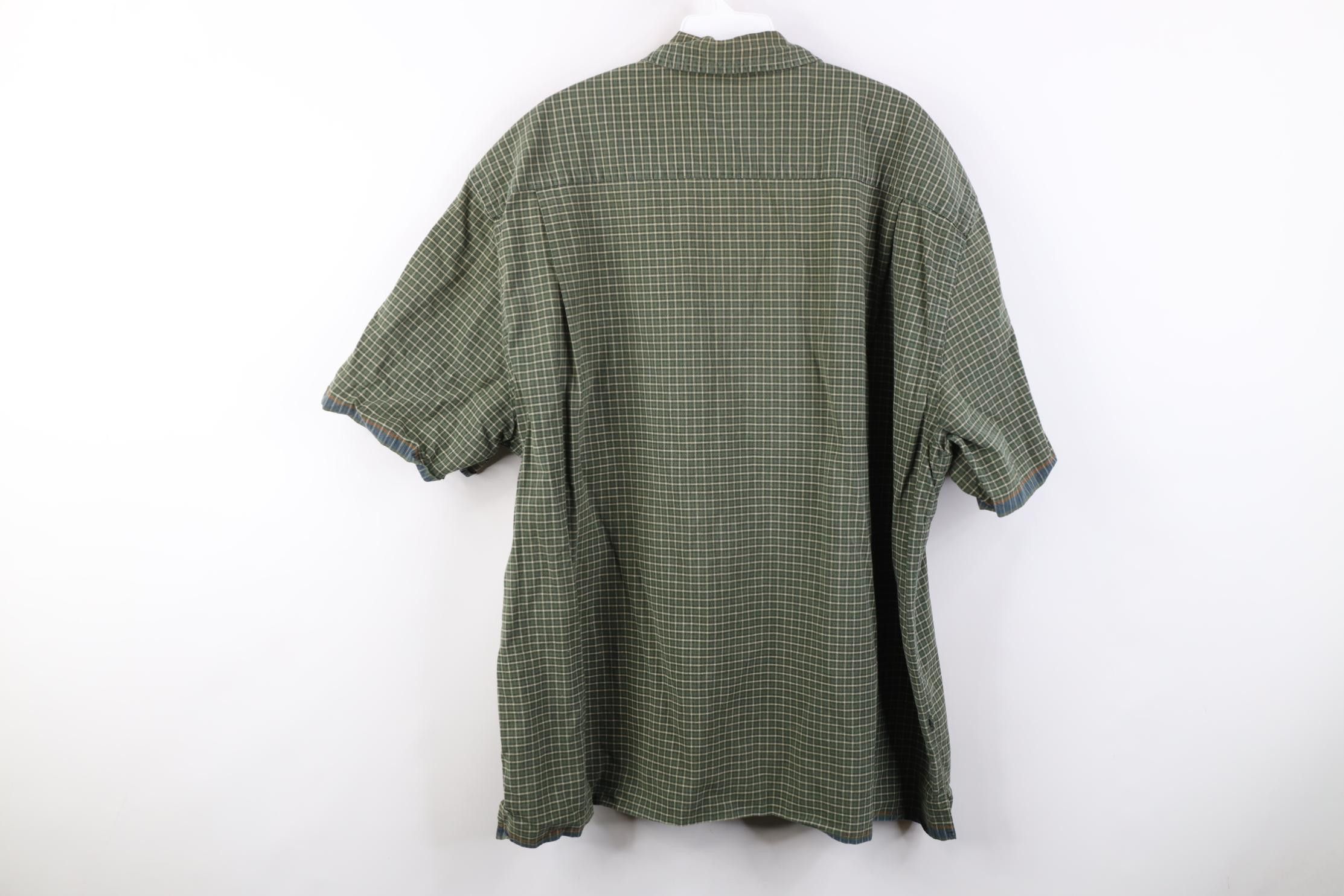 Abercrombie & Fitch Vintage 90s Abercrombie & Fitch Short Sleeve Collared Shirt Size US XL / EU 56 / 4 - 12 Thumbnail