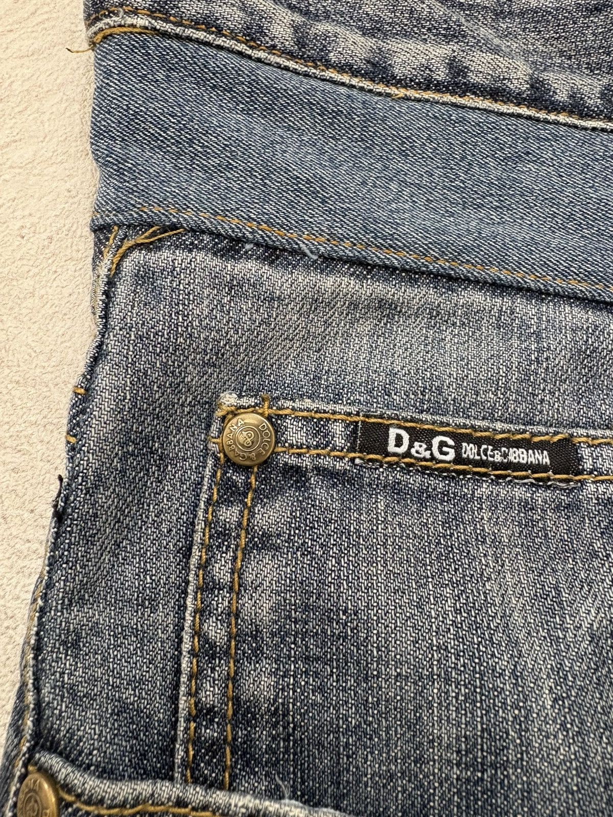 Dolce & Gabbana 90s Archive Dolce Gabbana studet punk denim Size US 36 / EU 52 - 6 Thumbnail